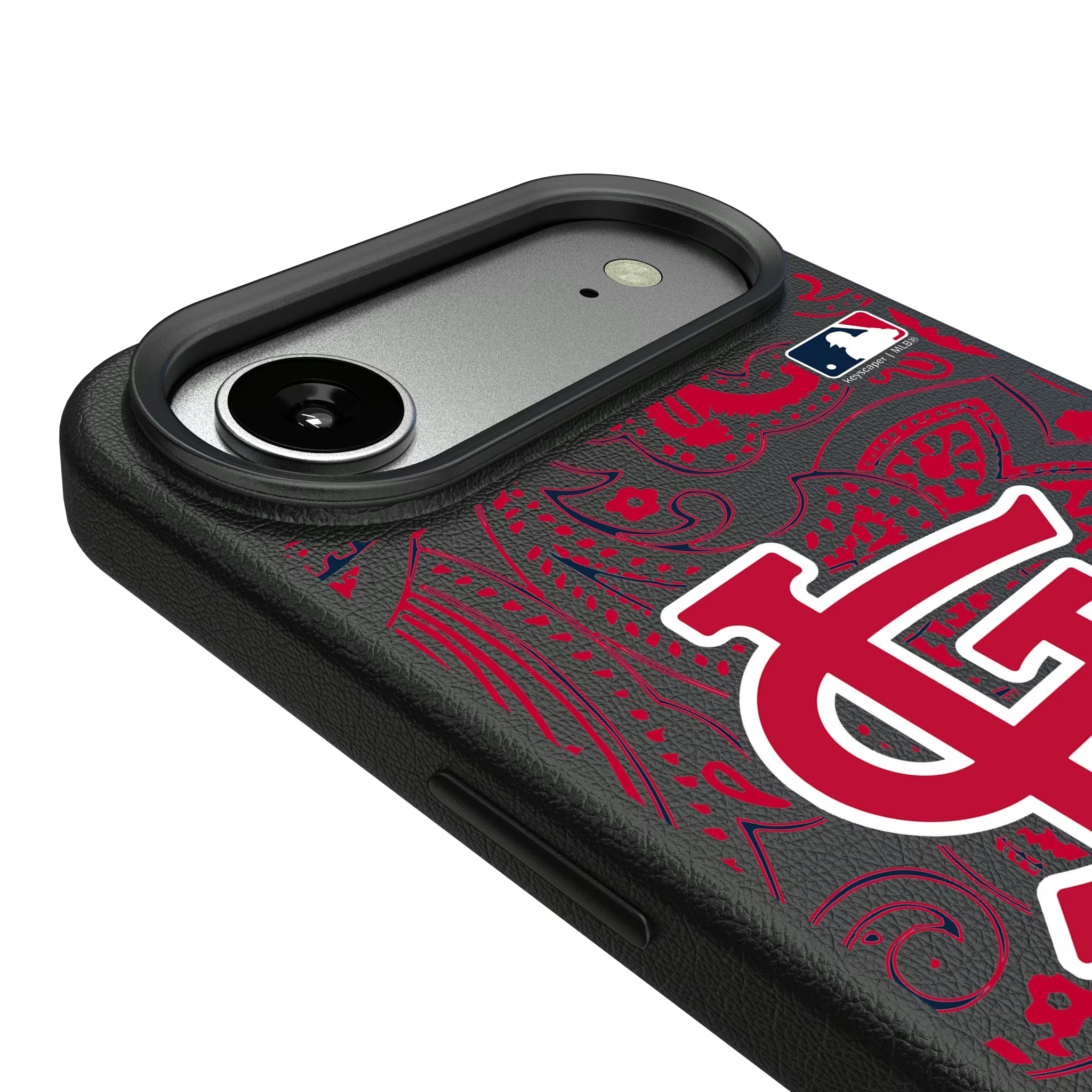 St Louis Cardinals Paisley iPhone MagSafe Compatible Phone Case for Apple iPhone - Detail#Device_iPhone Air
