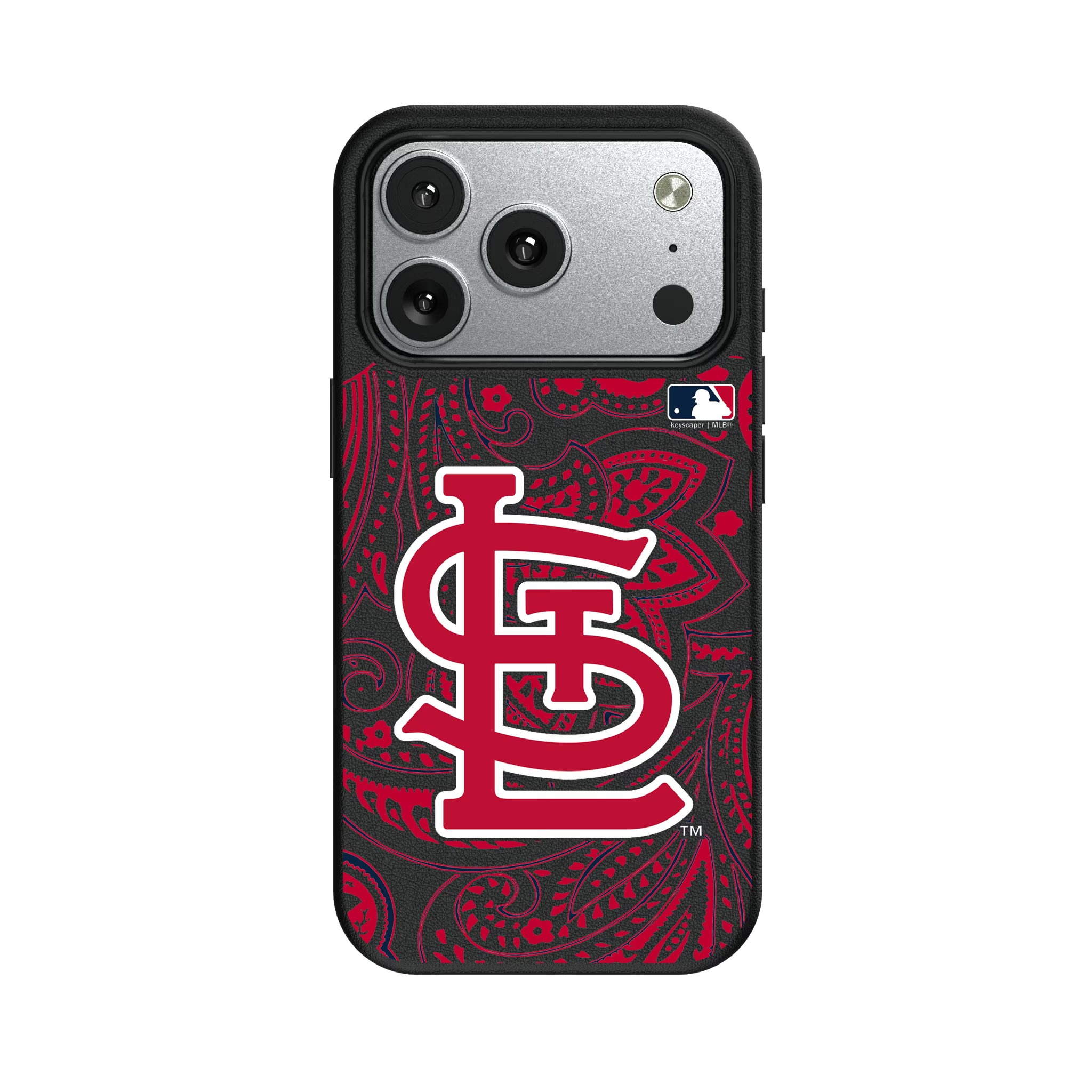 St Louis Cardinals Paisley iPhone MagSafe Compatible Phone Case for Apple iPhone#Device_iPhone 17 Pro