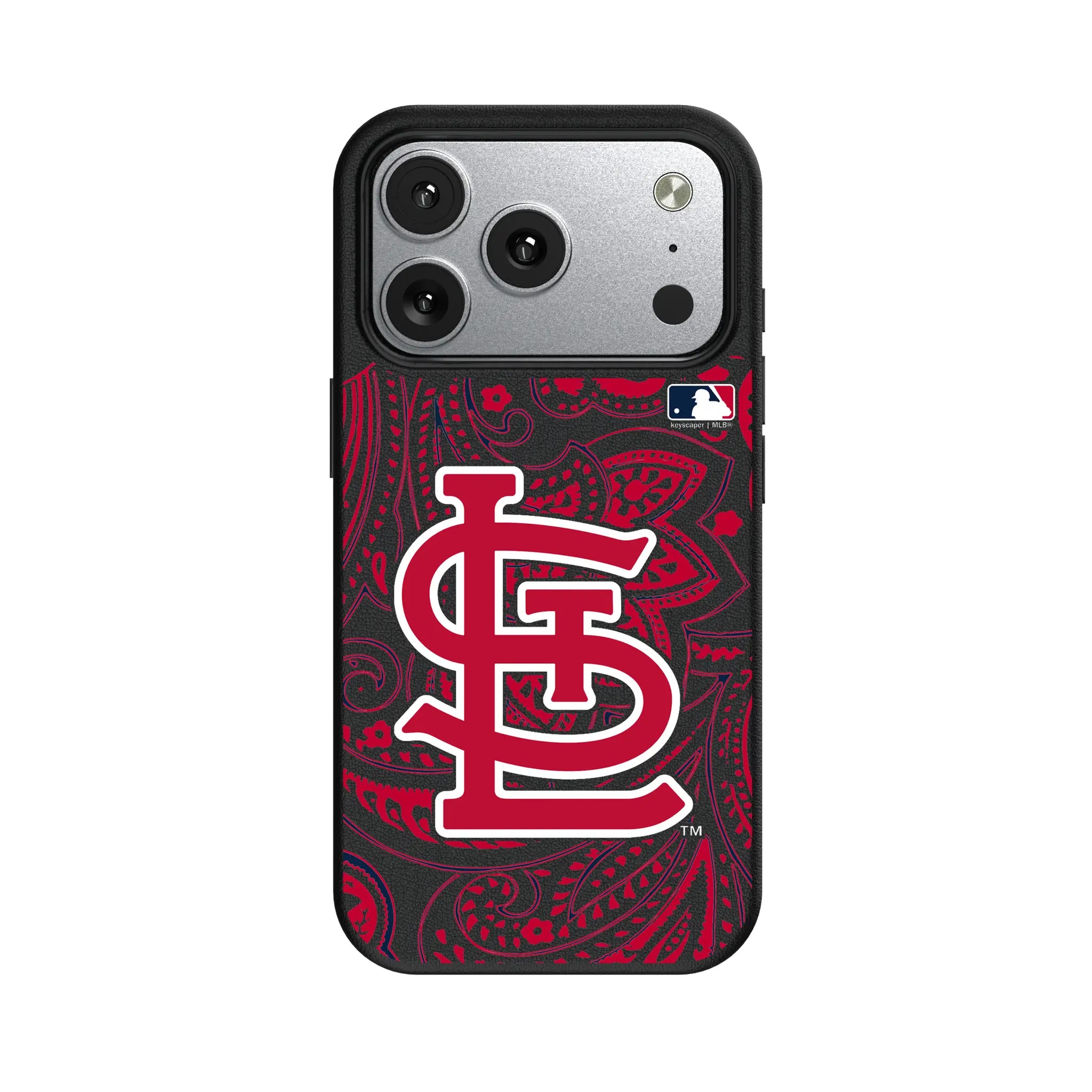 St Louis Cardinals Paisley iPhone MagSafe Compatible Phone Case for Apple iPhone#Device_iPhone 17 Pro