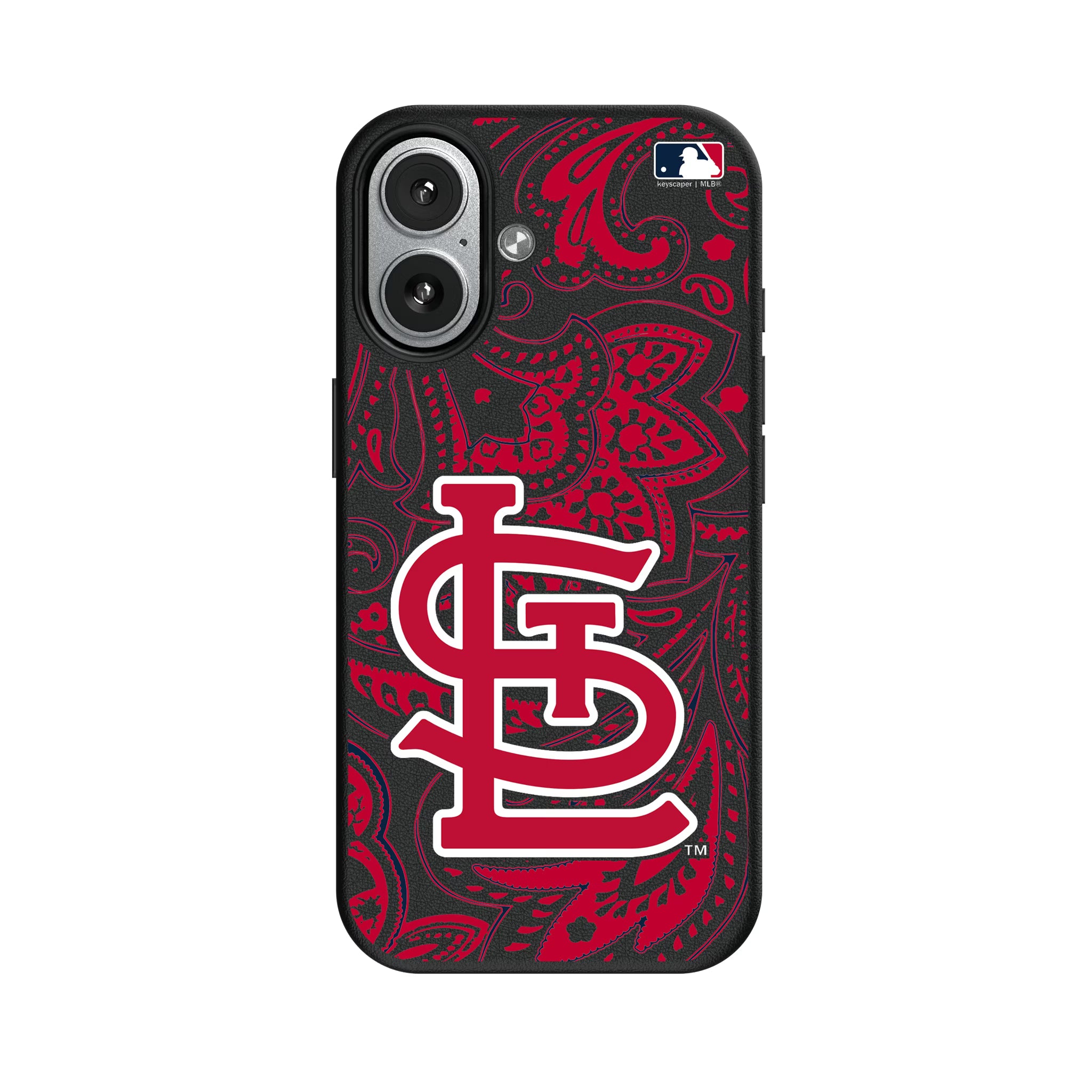 St Louis Cardinals Paisley iPhone MagSafe Compatible Phone Case for Apple iPhone#Device_iPhone 17