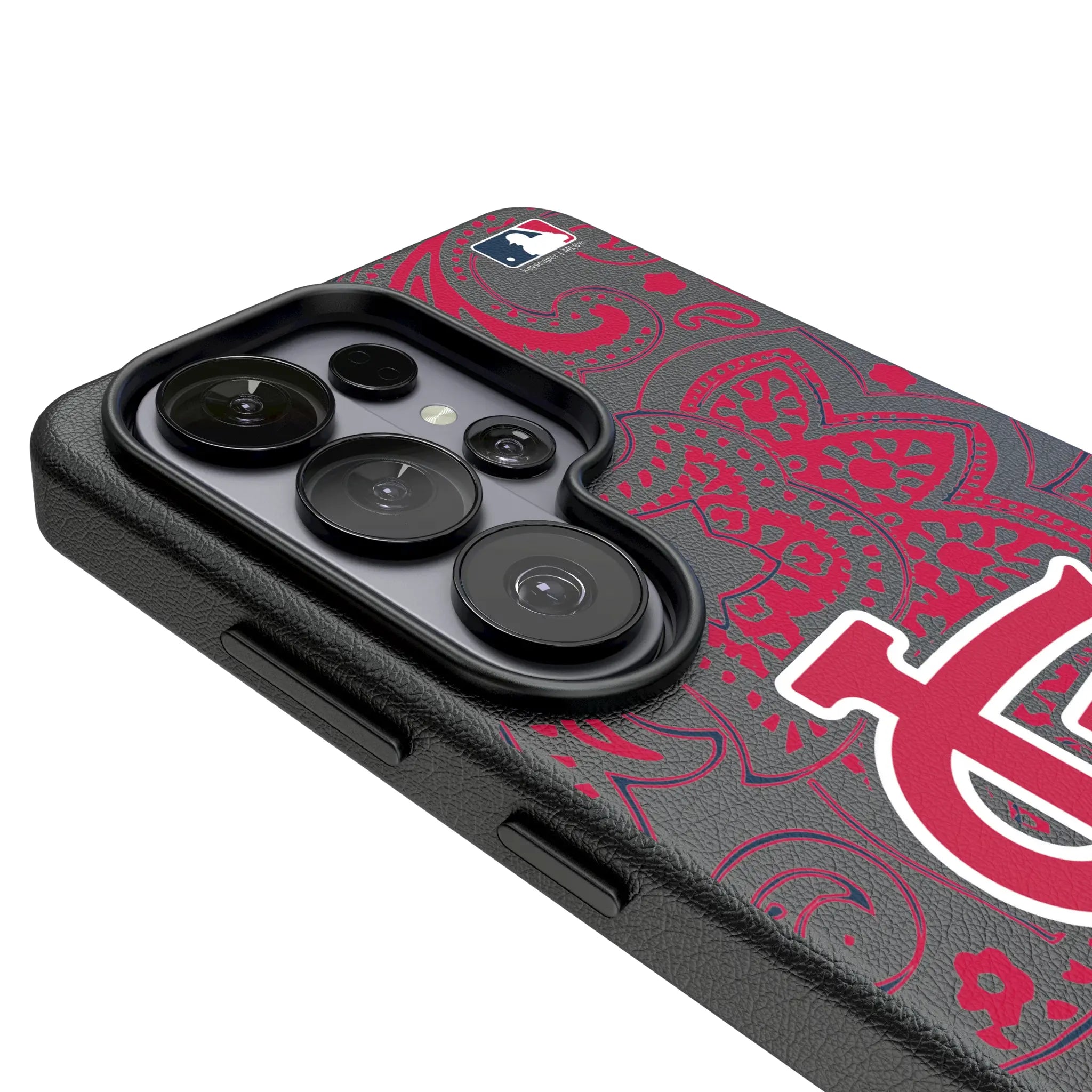 St Louis Cardinals Paisley Galaxy MagSafe Compatible Phone Case for Samsung Galaxy - Detail#Device_Galaxy S26 Ultra