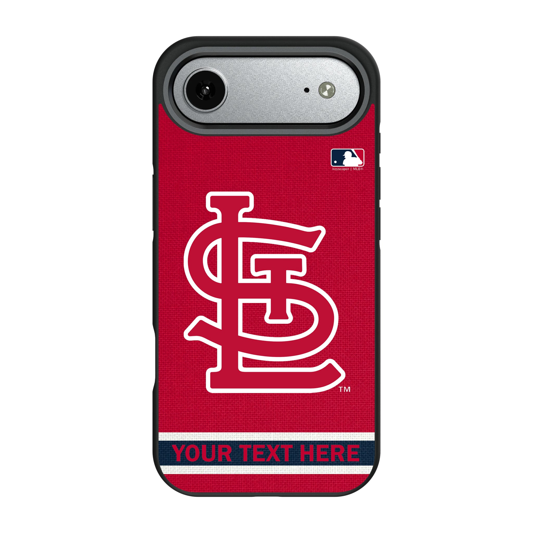 St Louis Cardinals Personalized Stripe iPhone Bump Phone Case for Apple iPhone#Device_iPhone Air