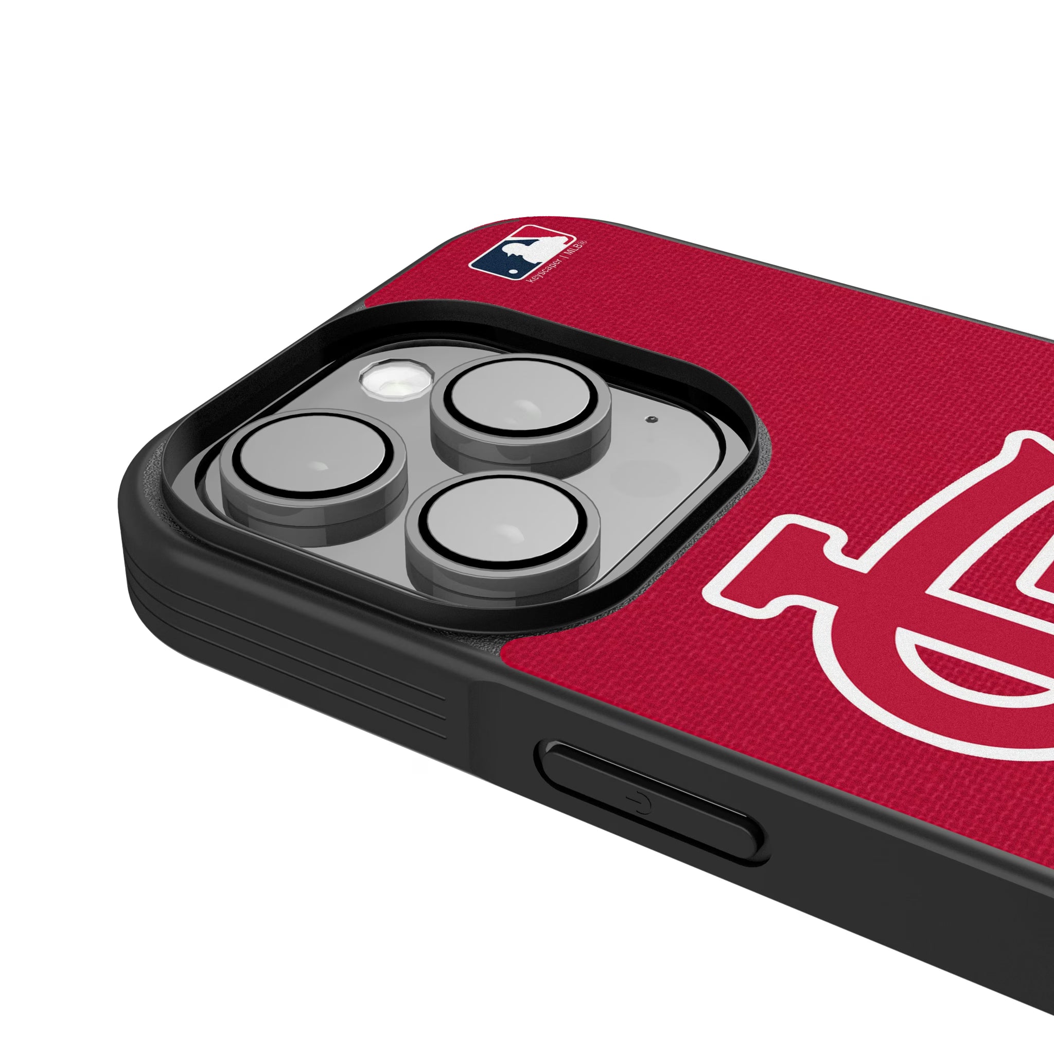 St Louis Cardinals Personalized Stripe iPhone Bump Phone Case for Apple iPhone - Detail