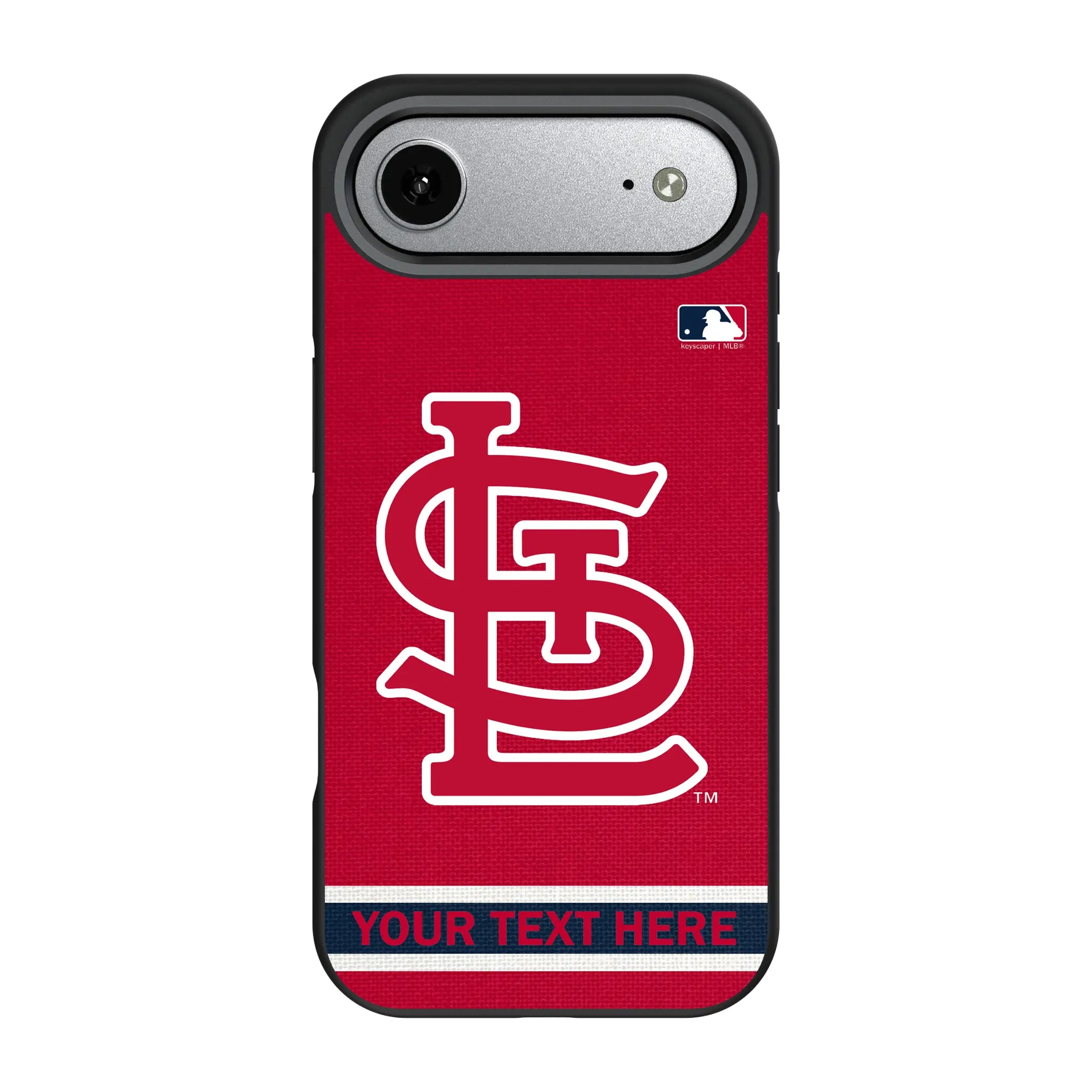 St Louis Cardinals Personalized Stripe iPhone Bump Phone Case for Apple iPhone#Device_iPhone Air