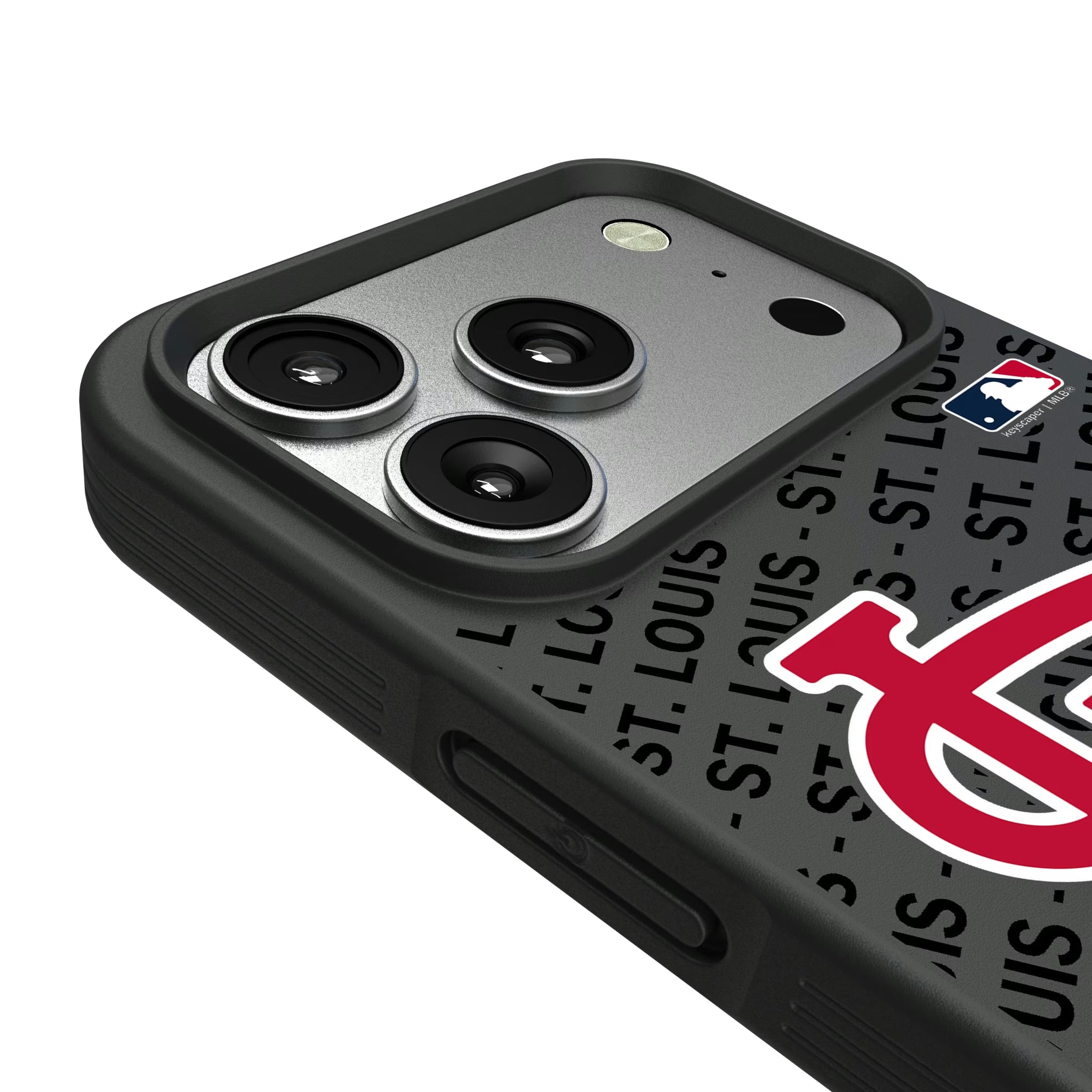 St Louis Cardinals Personalized Tilt iPhone Bump Phone Case for Apple iPhone - Detail#Device_iPhone 17 Pro