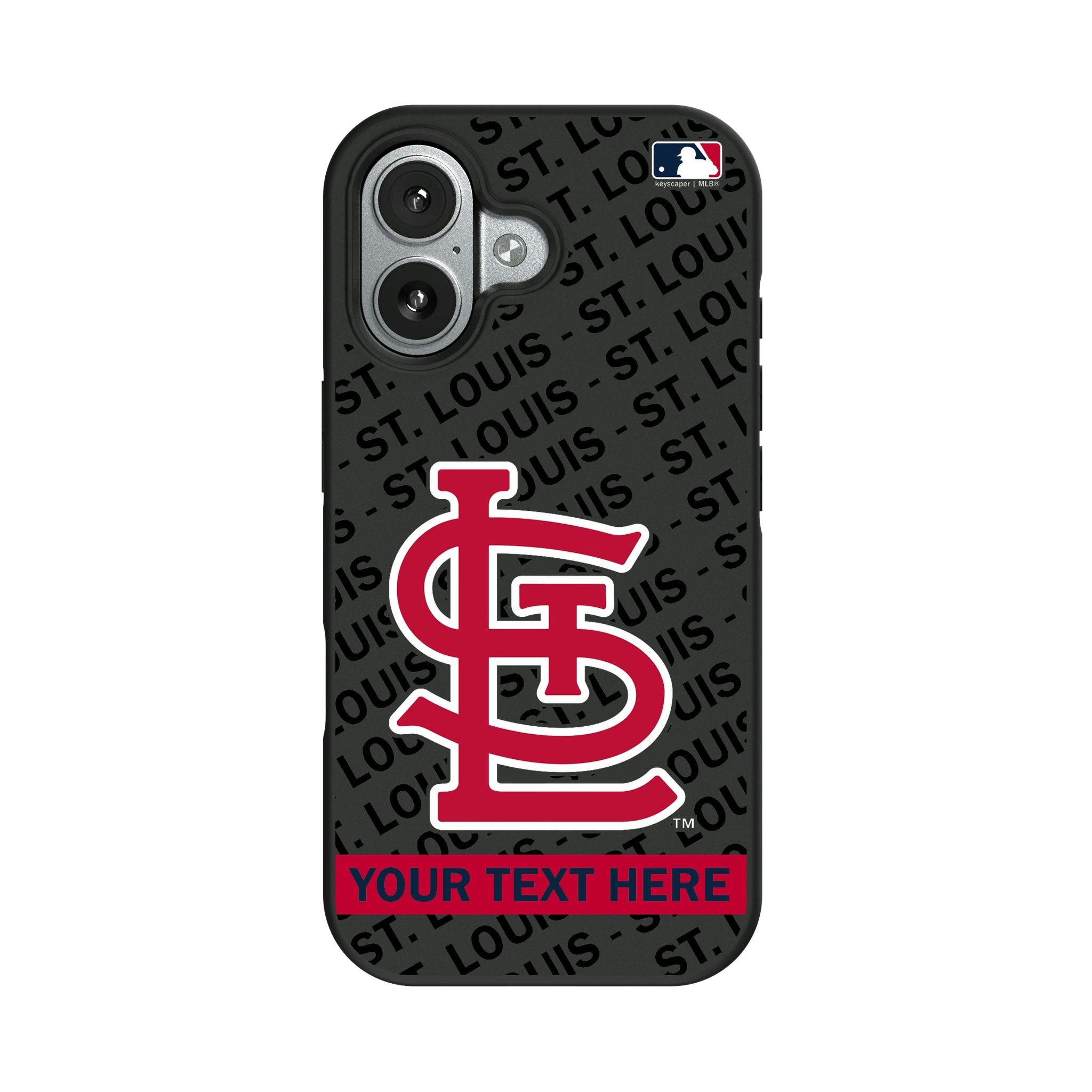 St Louis Cardinals Personalized Tilt iPhone Bump Phone Case for Apple iPhone#Device_iPhone 17