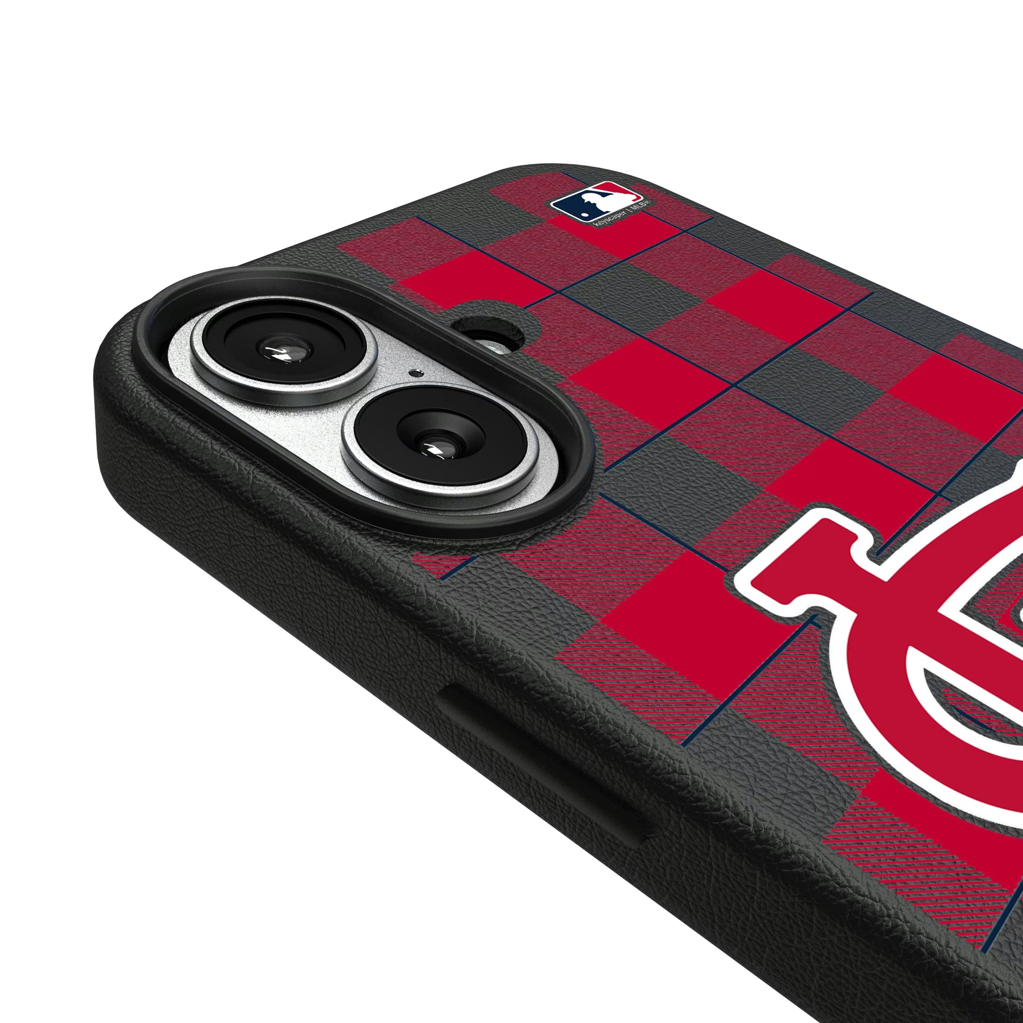 St Louis Cardinals Plaid iPhone MagSafe Compatible Phone Case for Apple iPhone - Detail#Device_iPhone 17