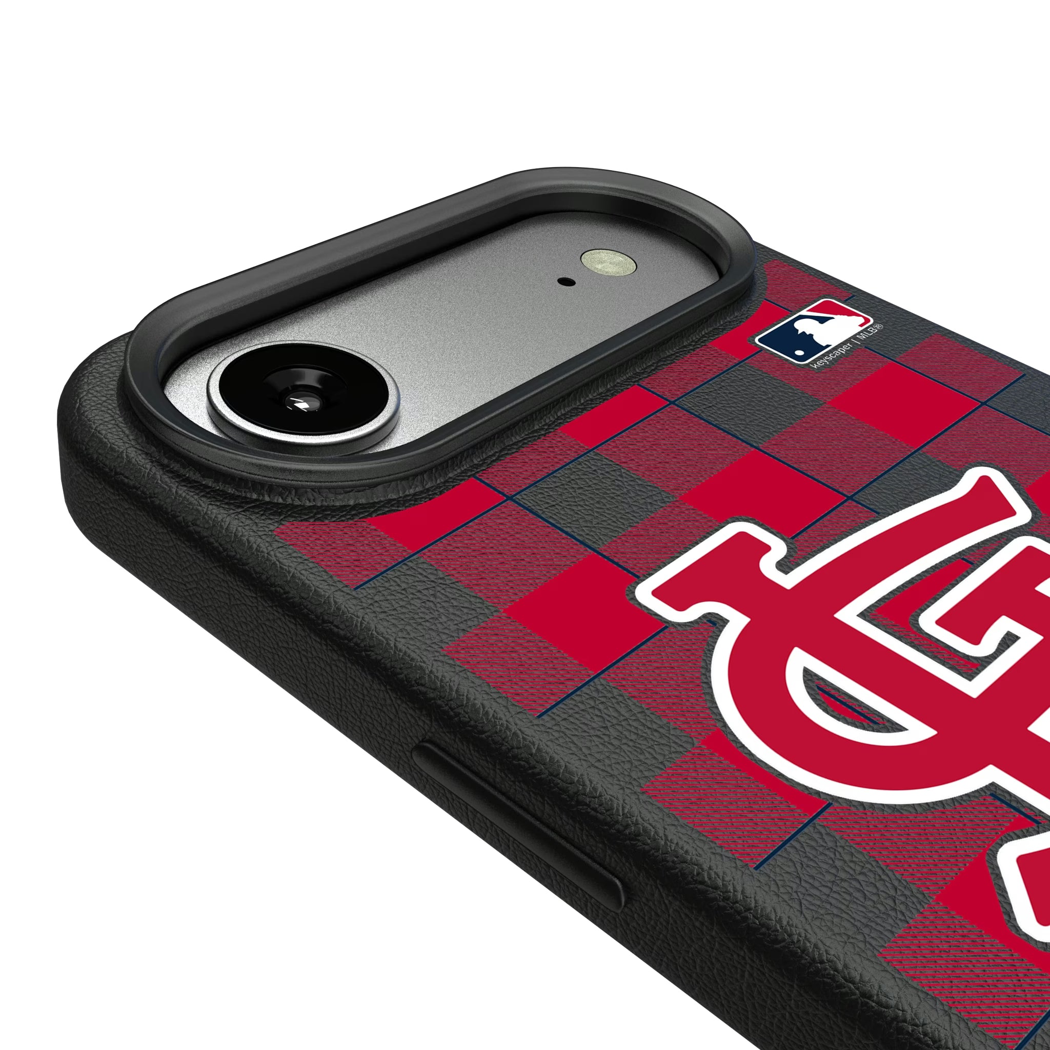 St Louis Cardinals Plaid iPhone MagSafe Compatible Phone Case for Apple iPhone - Detail#Device_iPhone Air