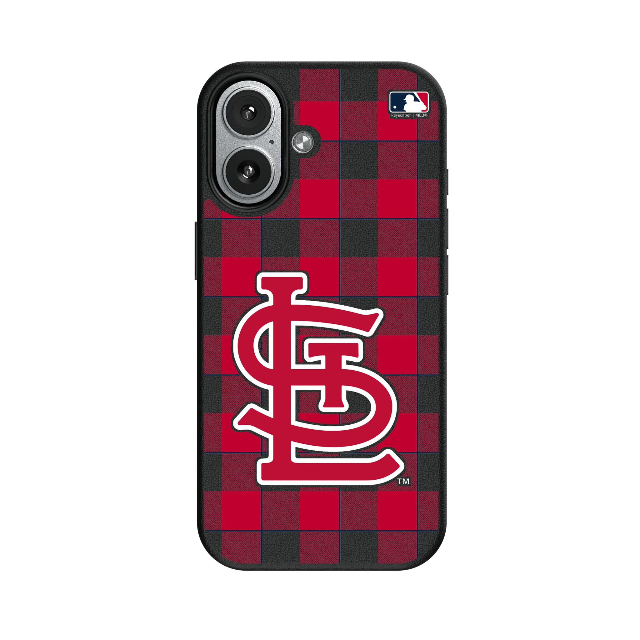 St Louis Cardinals Plaid iPhone MagSafe Compatible Phone Case for Apple iPhone#Device_iPhone 17