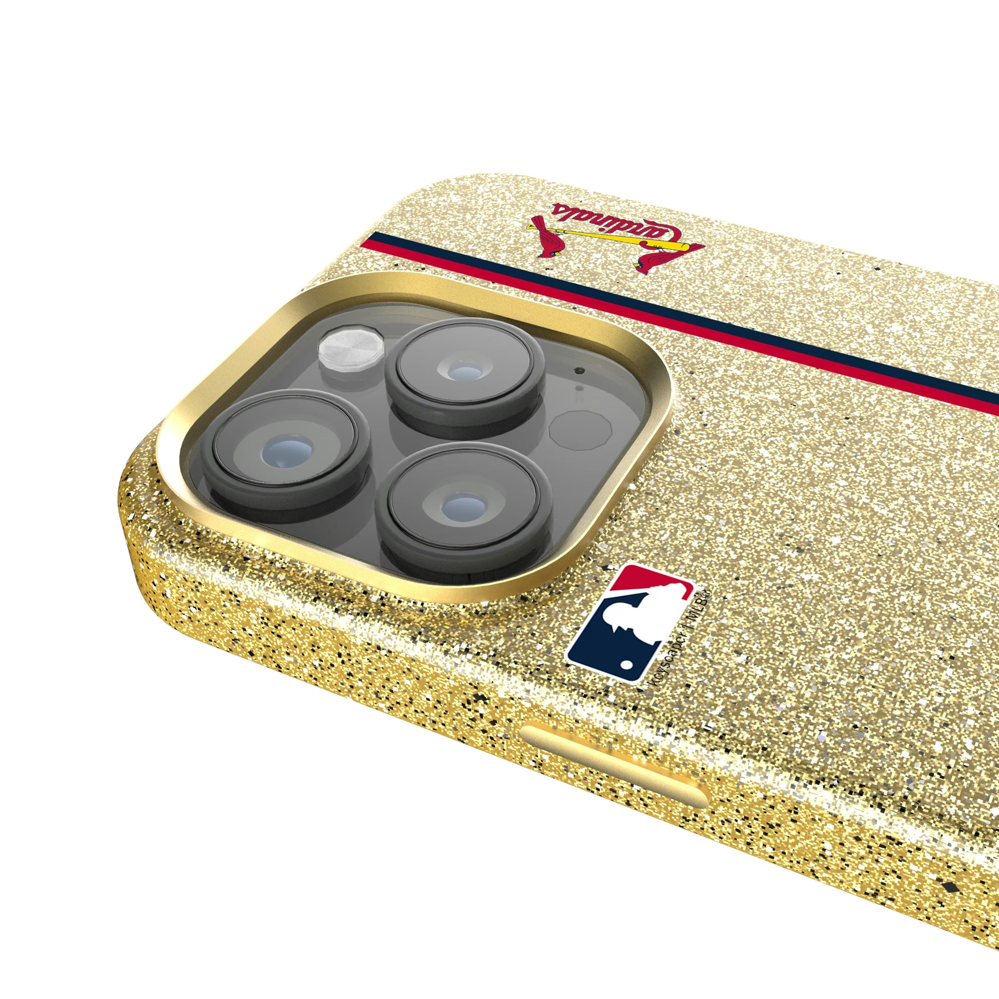 St Louis Cardinals Sidebar iPhone Bling Phone Case for Apple iPhone - Detail