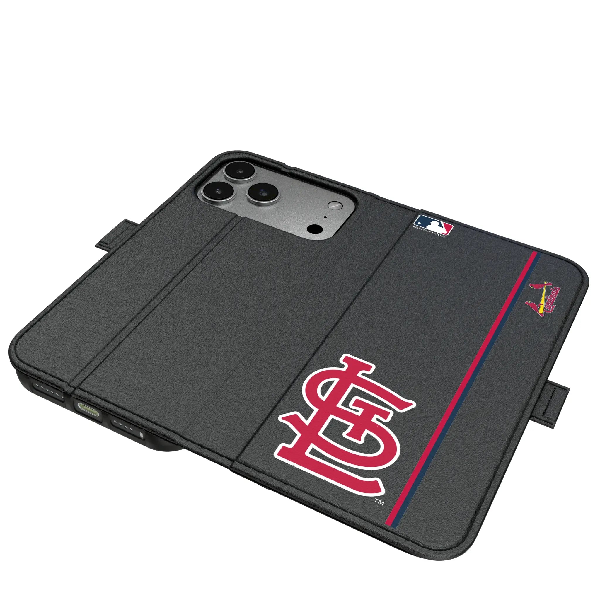 St Louis Cardinals Sidebar iPhone Folio Phone Case for Apple iPhone#Device_iPhone 17 Pro Max