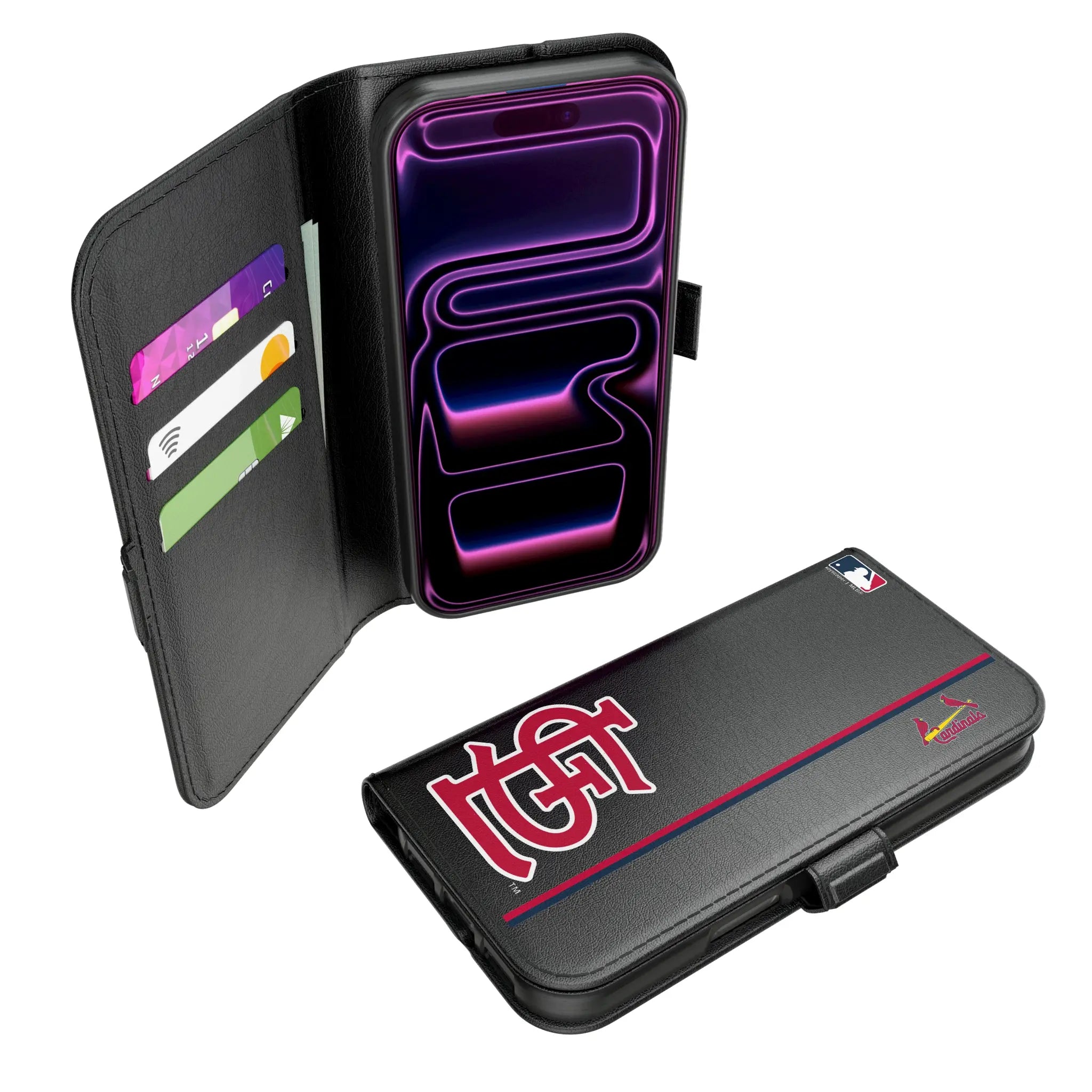 St Louis Cardinals Sidebar iPhone Folio Phone Case for Apple iPhone#Device_iPhone 17 Pro