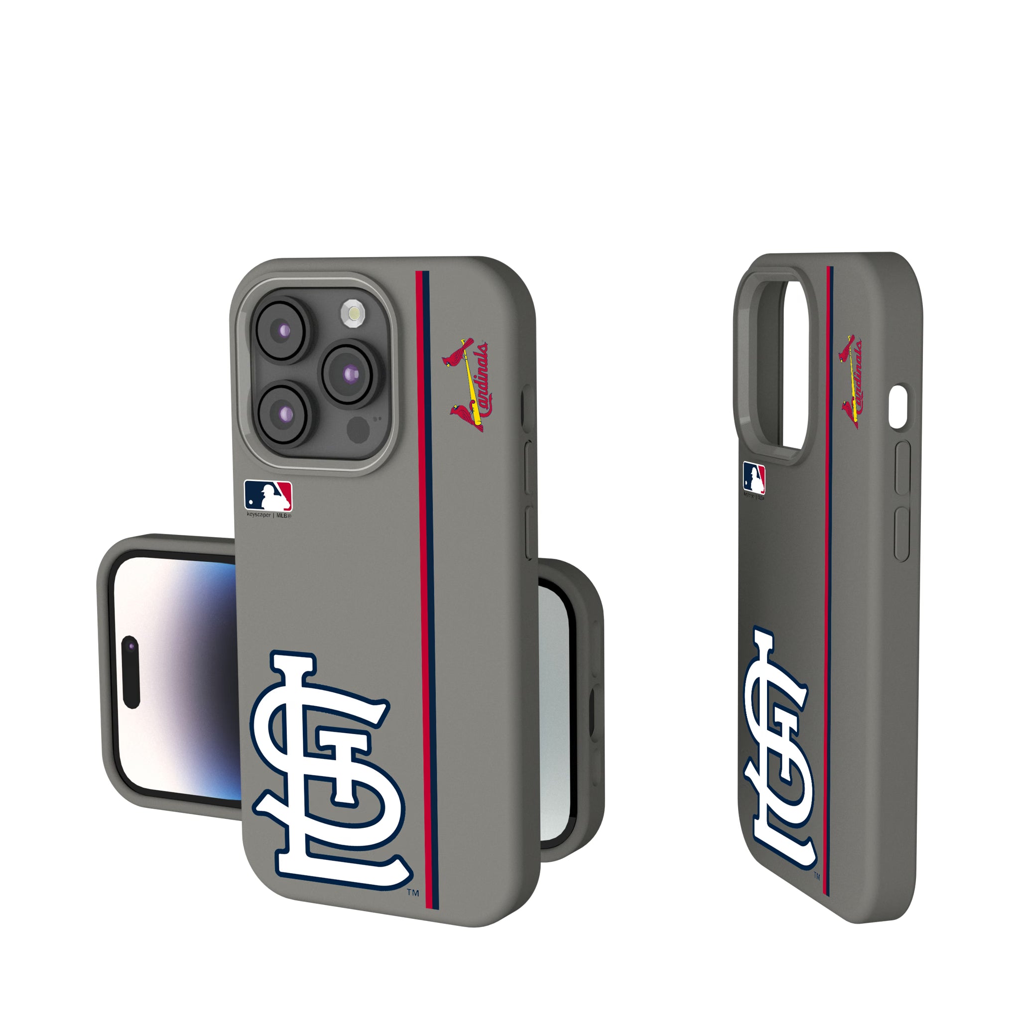St Louis Cardinals Sidebar iPhone Soft Touch Phone Case for Apple iPhone