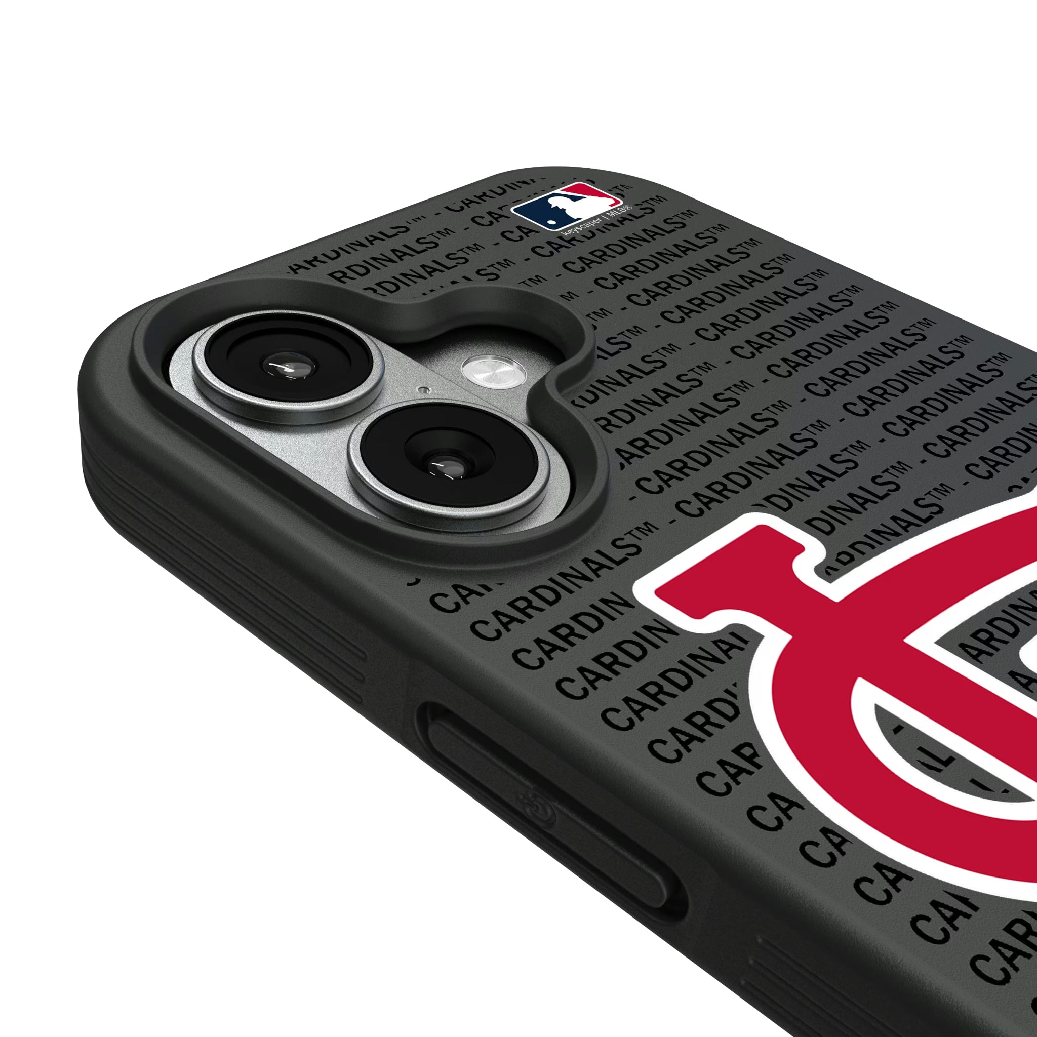 St Louis Cardinals Text Backdrop iPhone Bump Phone Case for Apple iPhone - Detail#Device_iPhone 17
