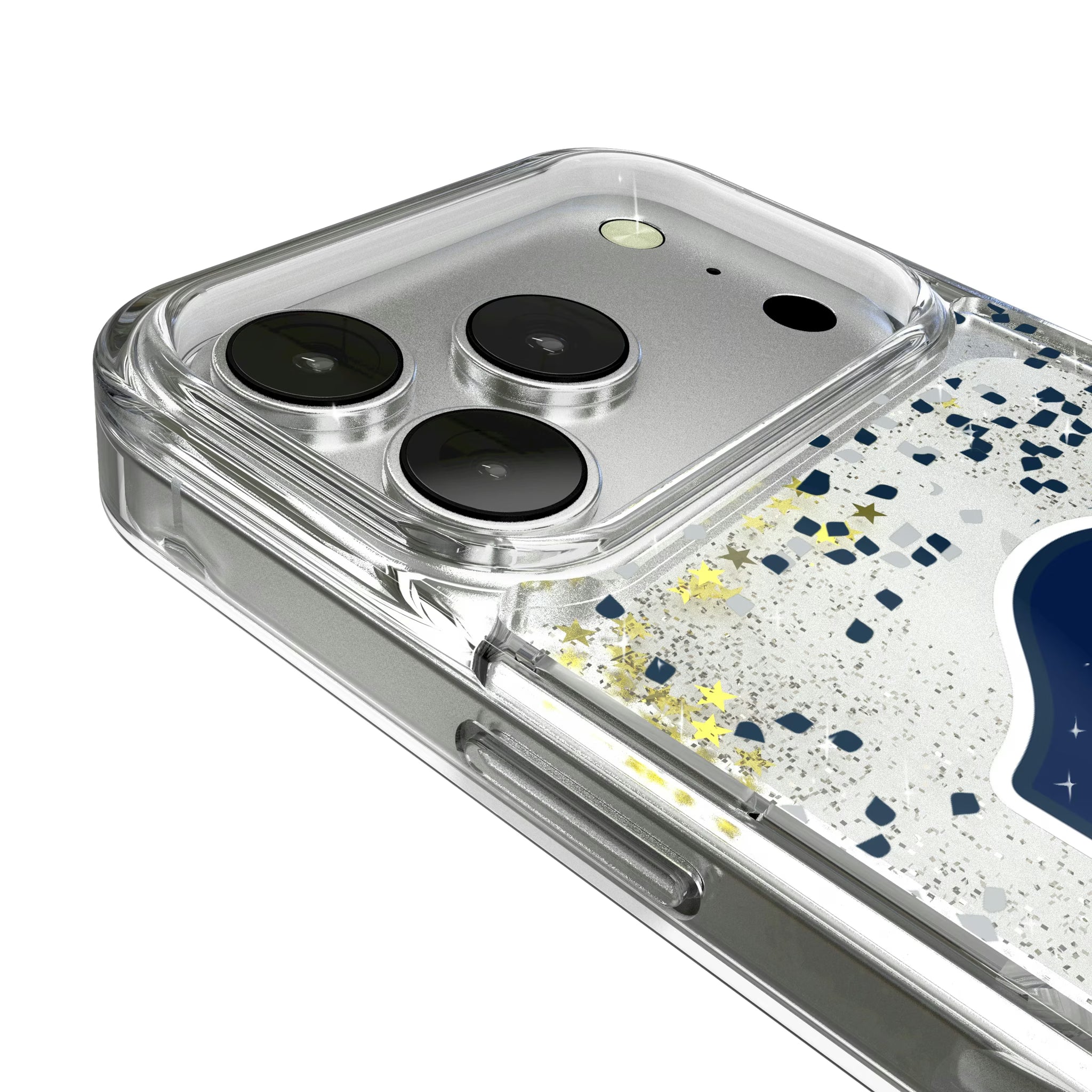 St. Louis CITY SC Confetti iPhone Glitter Phone Case for Apple iPhone - Detail