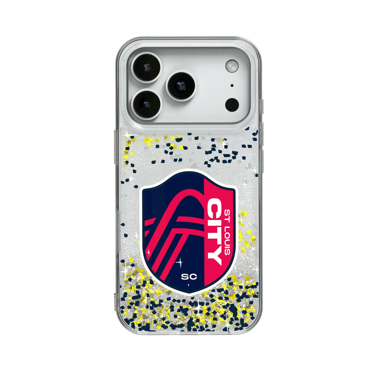 St. Louis CITY SC Confetti Glitter Phone Case for Apple iPhone