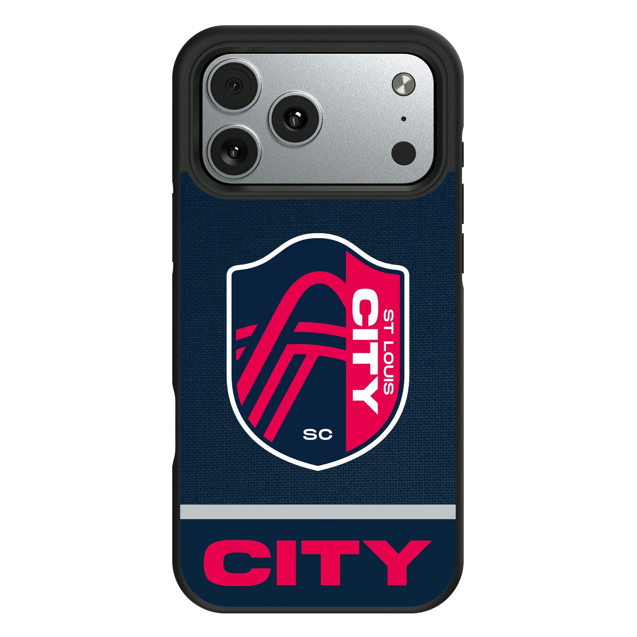St. Louis CITY SC Endzone Solid iPhone Bump Phone Case for Apple iPhone#Device_iPhone 17 Pro Max