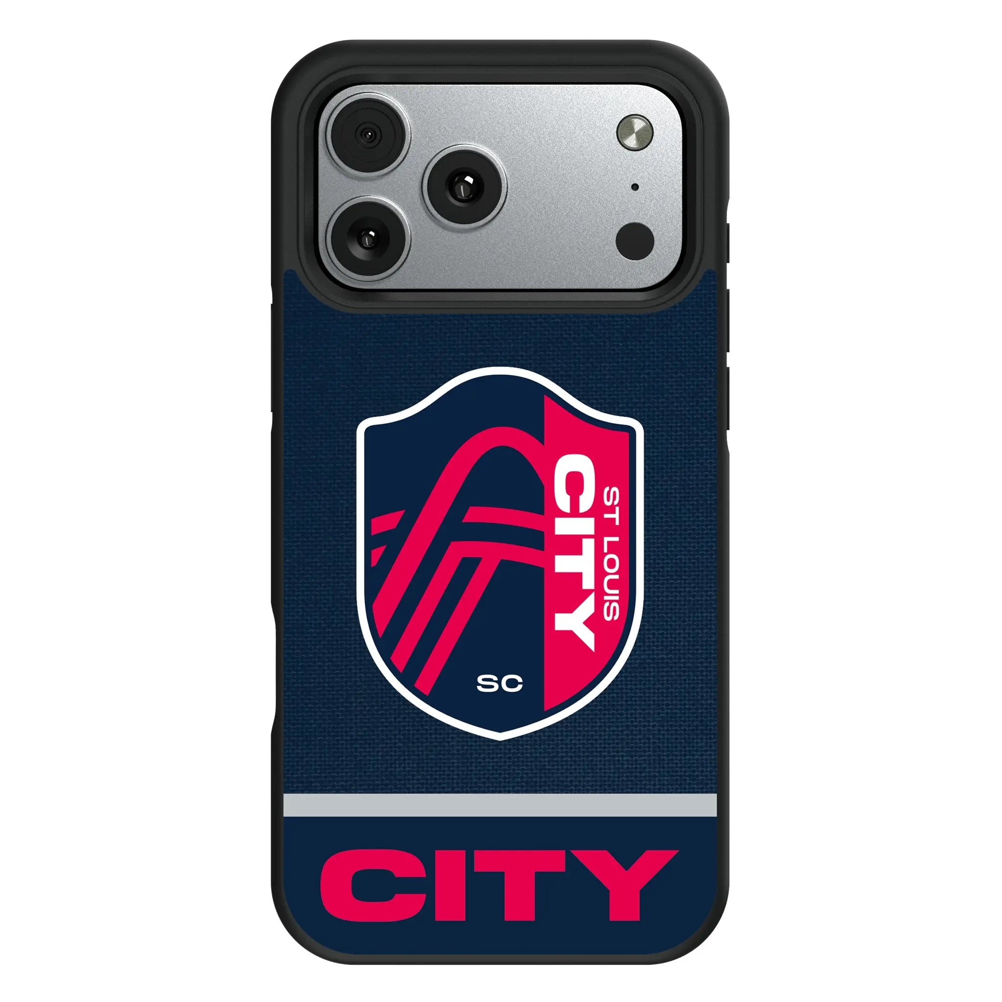 St. Louis CITY SC Endzone Solid iPhone Bump Phone Case for Apple iPhone#Device_iPhone 17 Pro Max