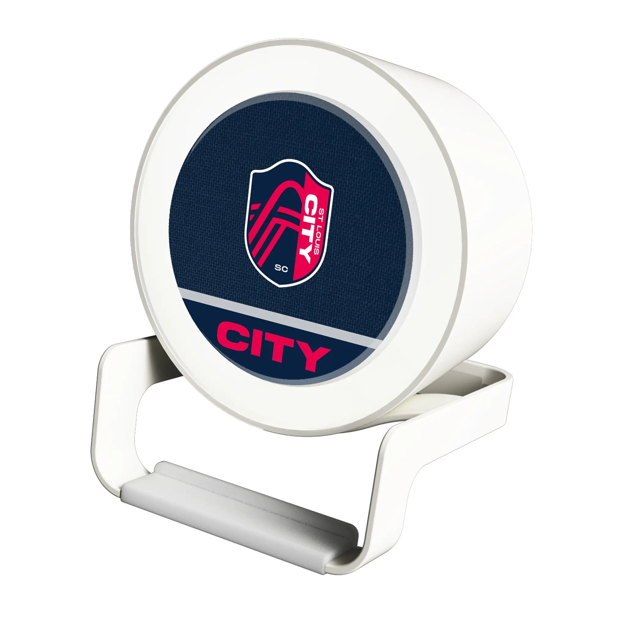 St. Louis CITY SC Endzone Solid Night Light Charger and Bluetooth Speaker