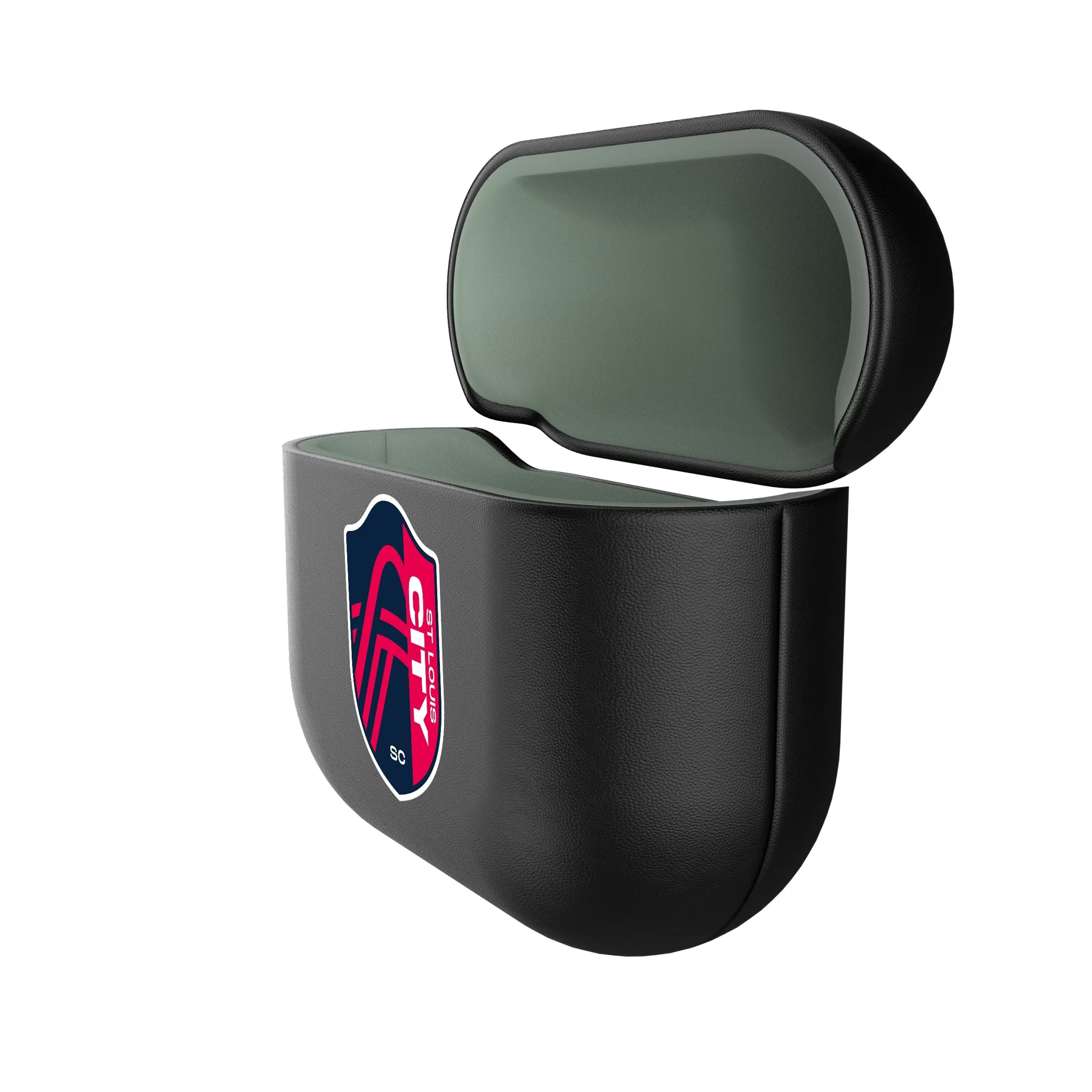 St. Louis CITY SC Insignia AirPods AirPod Case Cover - Isometric View#Device_AirPods 4