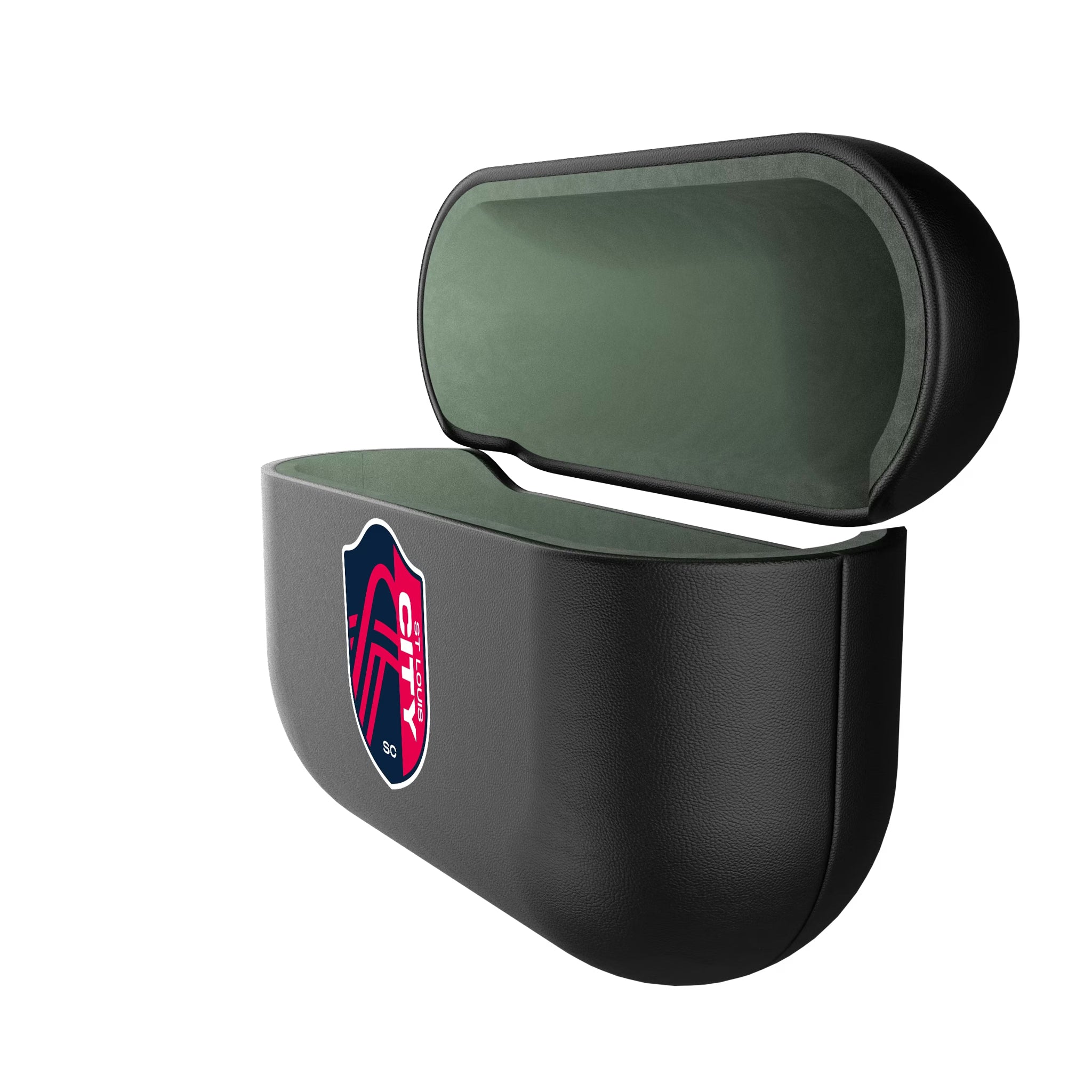 St. Louis CITY SC Insignia AirPods AirPod Case Cover - Isometric View#Device_AirPods Pro 1st Gen