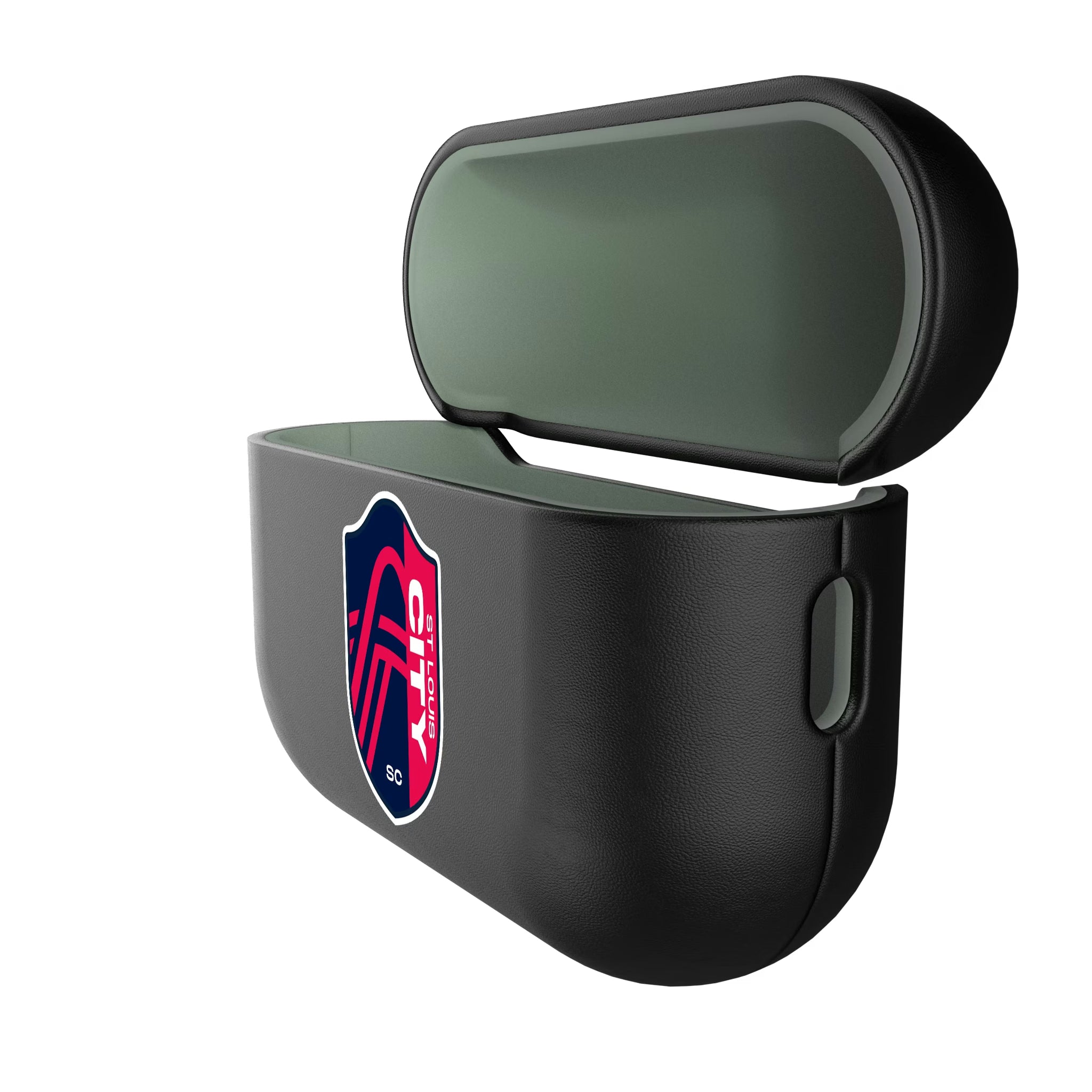 St. Louis CITY SC Insignia AirPods AirPod Case Cover - Isometric View#Device_AirPods Pro 3