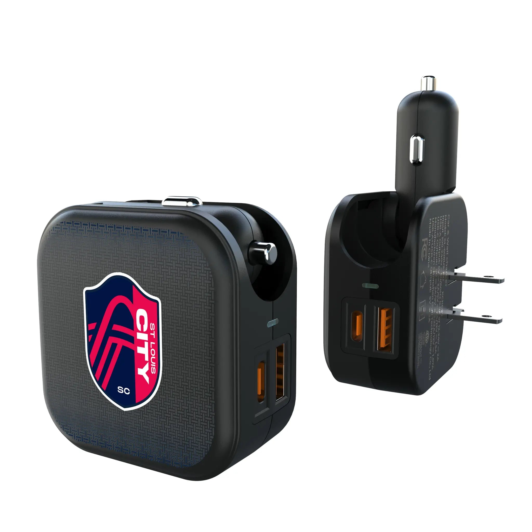 St. Louis CITY SC Linen 2 in 1 USB A/C Charger