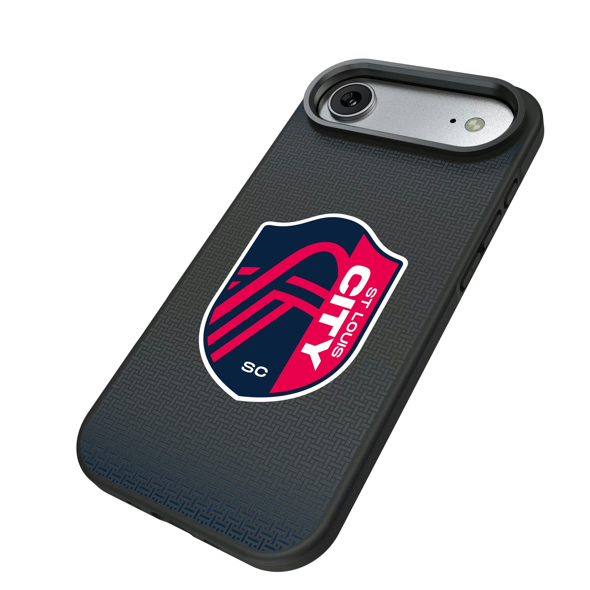 St. Louis CITY SC Linen iPhone Bump Phone Case for Apple iPhone - Isometric View#Device_iPhone Air