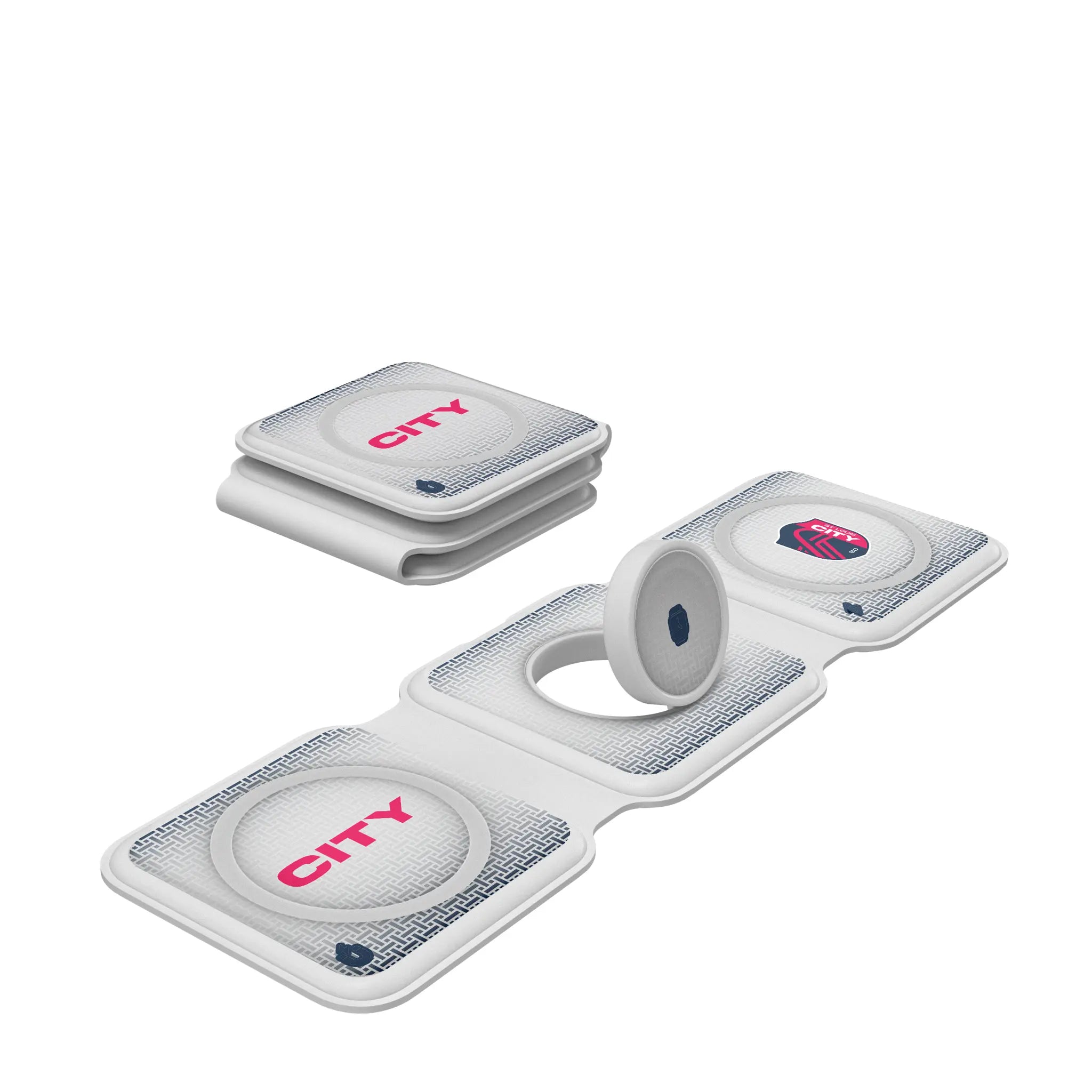 St. Louis CITY SC Linen Foldable 3 in 1 Charger
