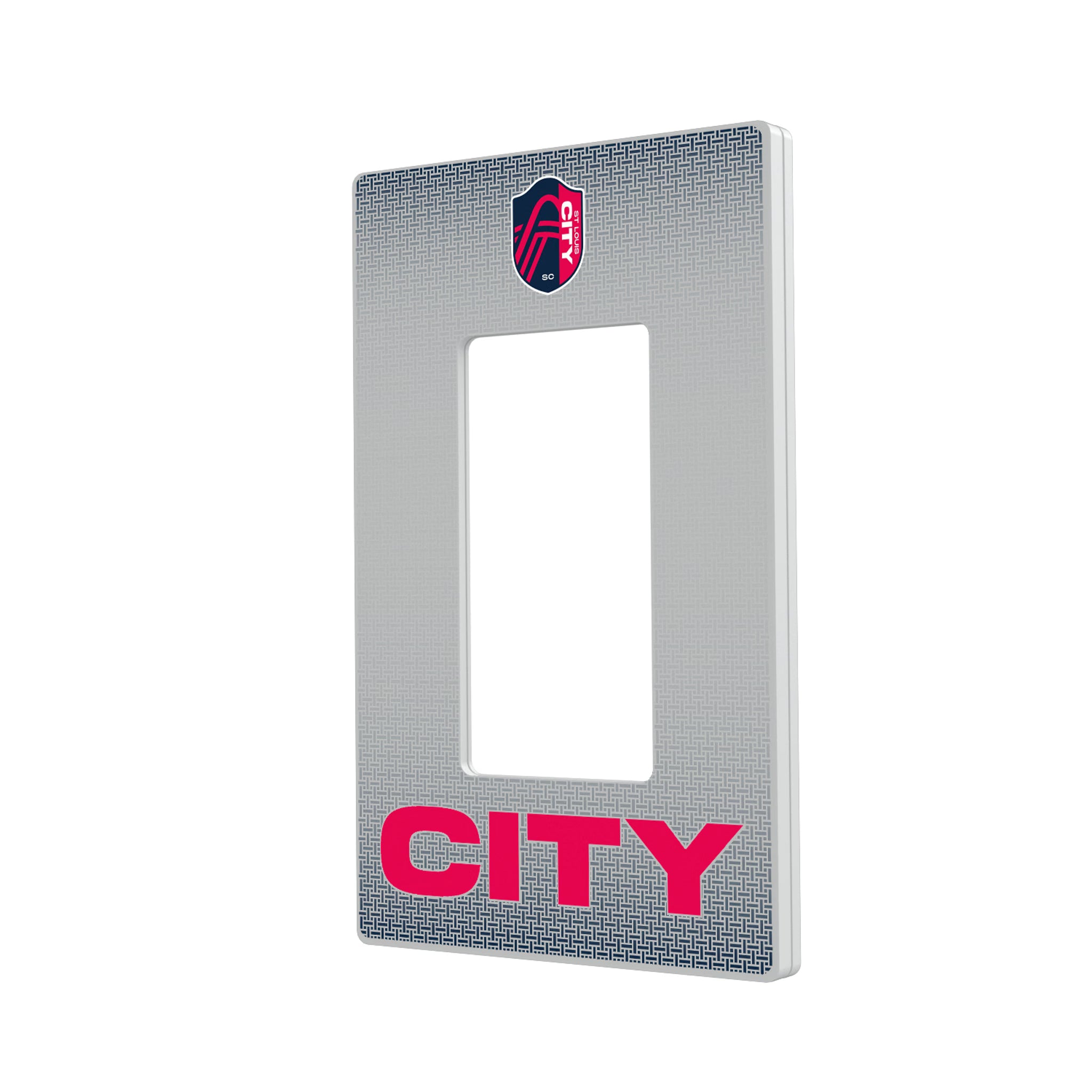 St. Louis CITY SC Linen Hidden-Screw Light Switch Plate#Style_Single Rocker