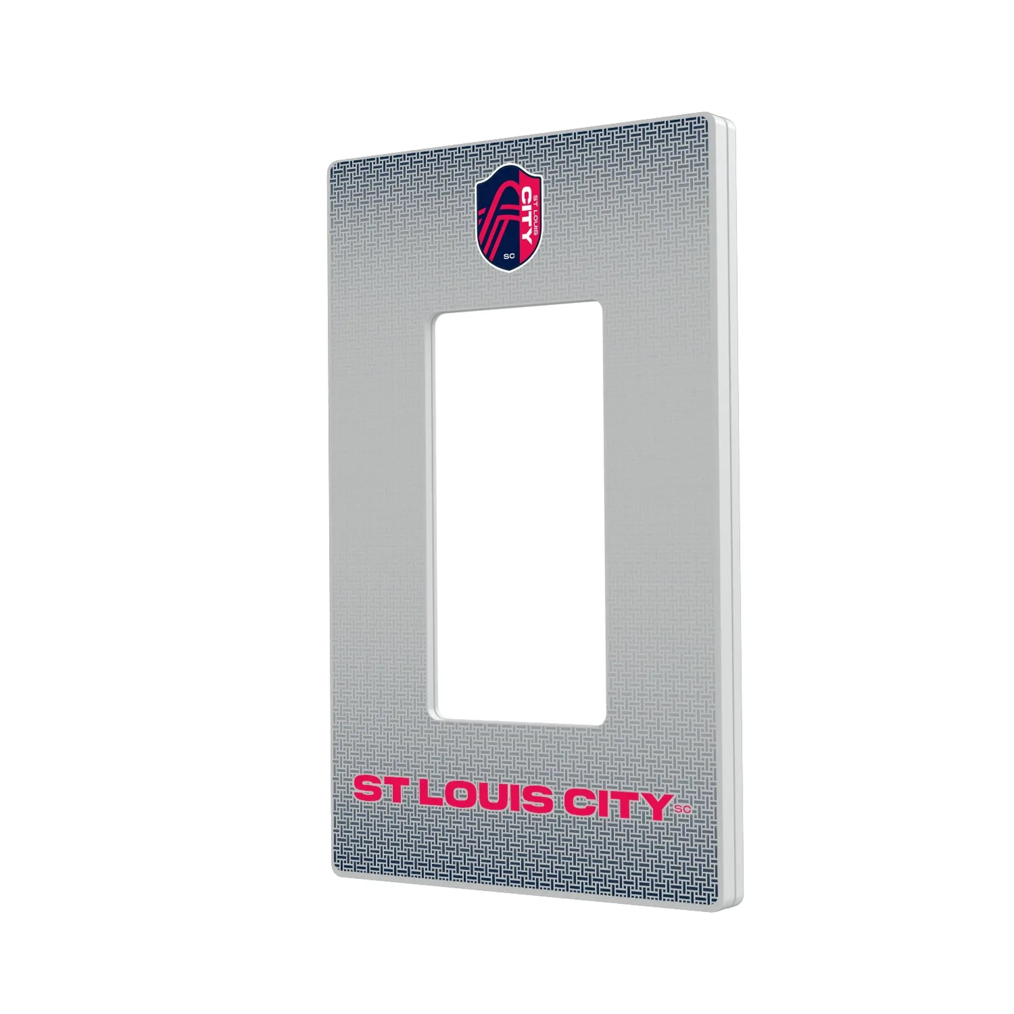 St. Louis CITY SC Linen Hidden-Screw Light Switch Plate#Style_Single Rocker