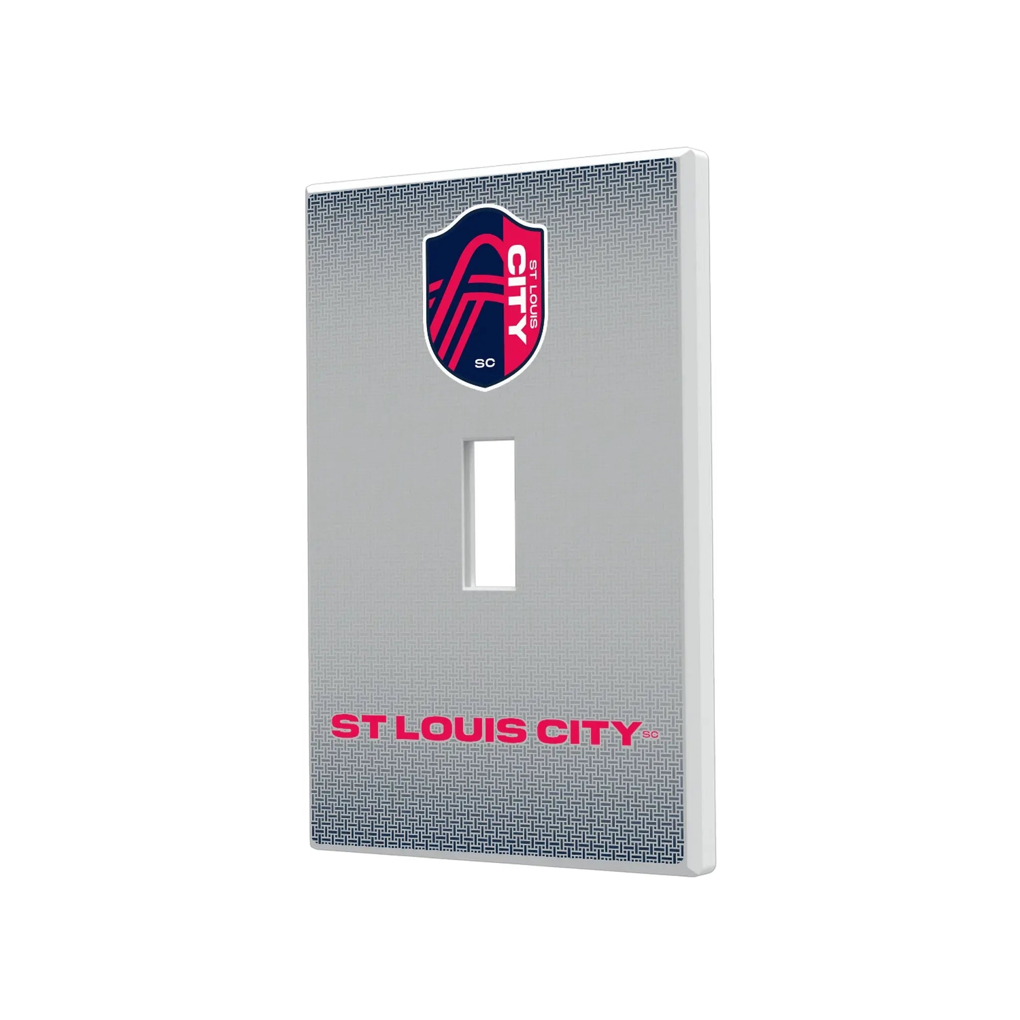 St. Louis CITY SC Linen Hidden-Screw Light Switch Plate#Style_Single Toggle