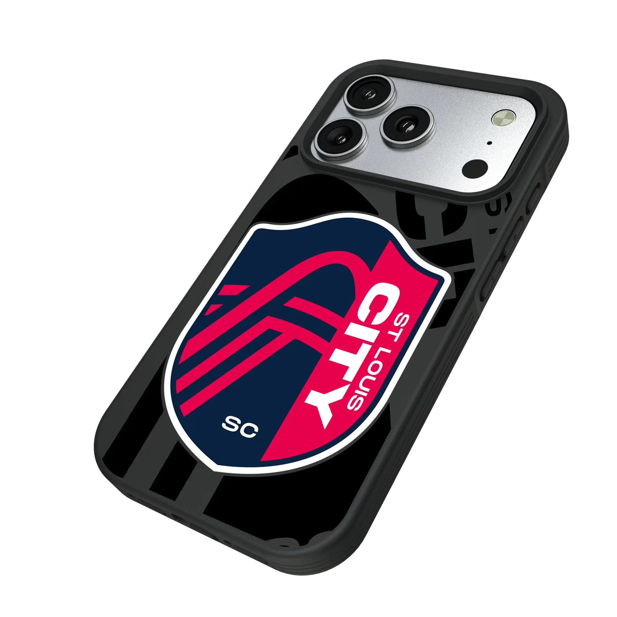 St. Louis CITY SC Monocolor Tilt iPhone Bump Phone Case for Apple iPhone - Isometric View#Device_iPhone 17 Pro