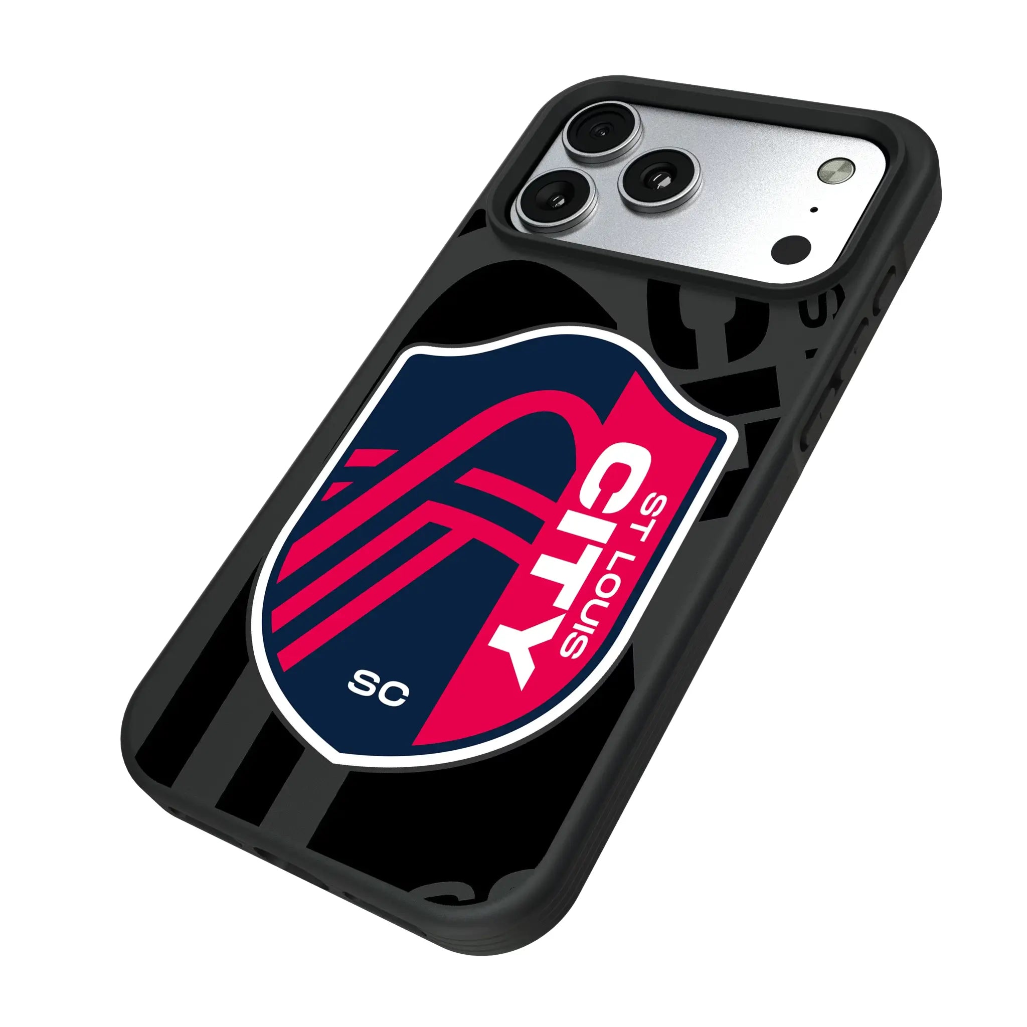 St. Louis CITY SC Monocolor Tilt iPhone Bump Phone Case for Apple iPhone - Isometric View#Device_iPhone 17 Pro Max