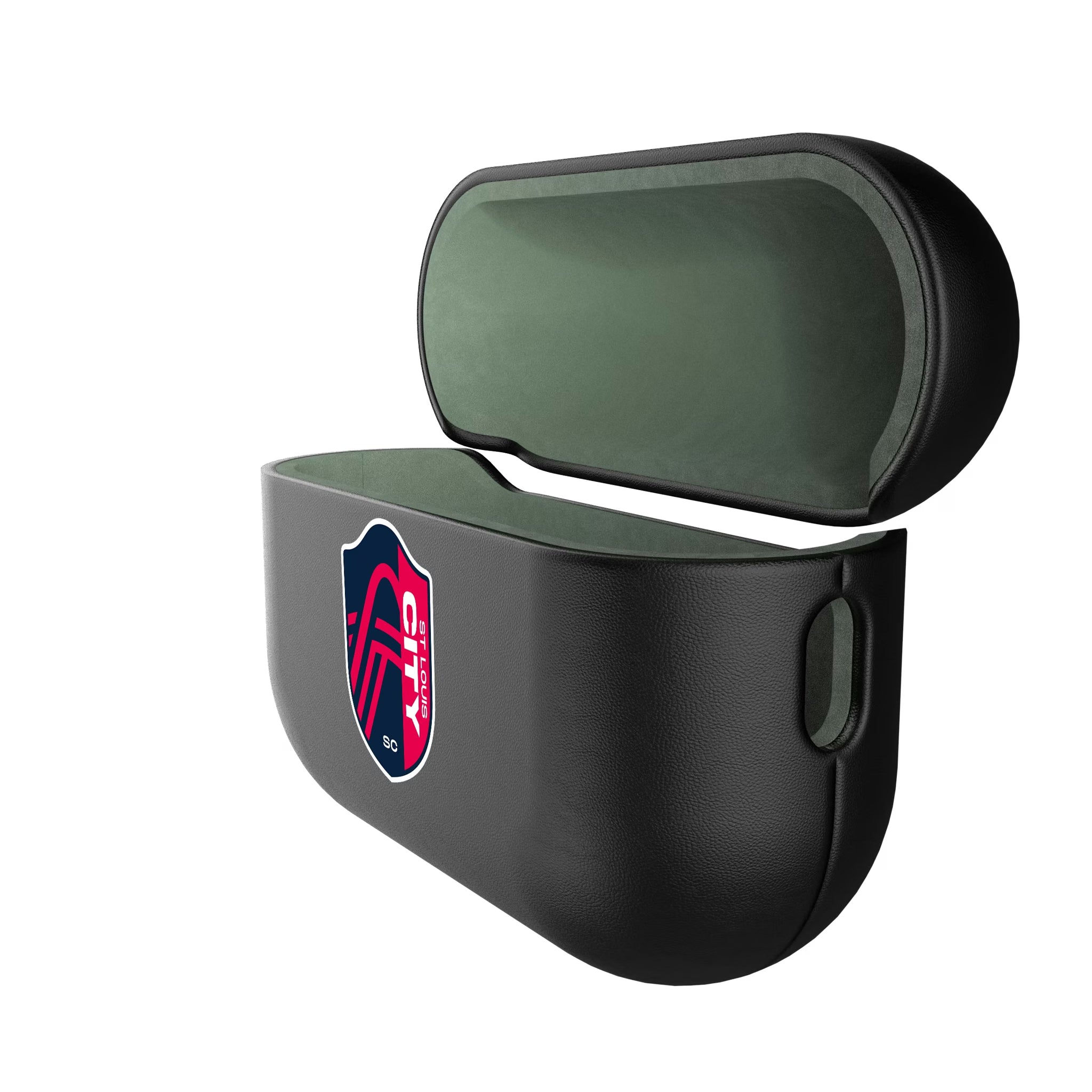 St. Louis CITY SC Personalized Insignia AirPods AirPod Case Cover - Isometric View#Device_AirPods Pro 2nd Gen