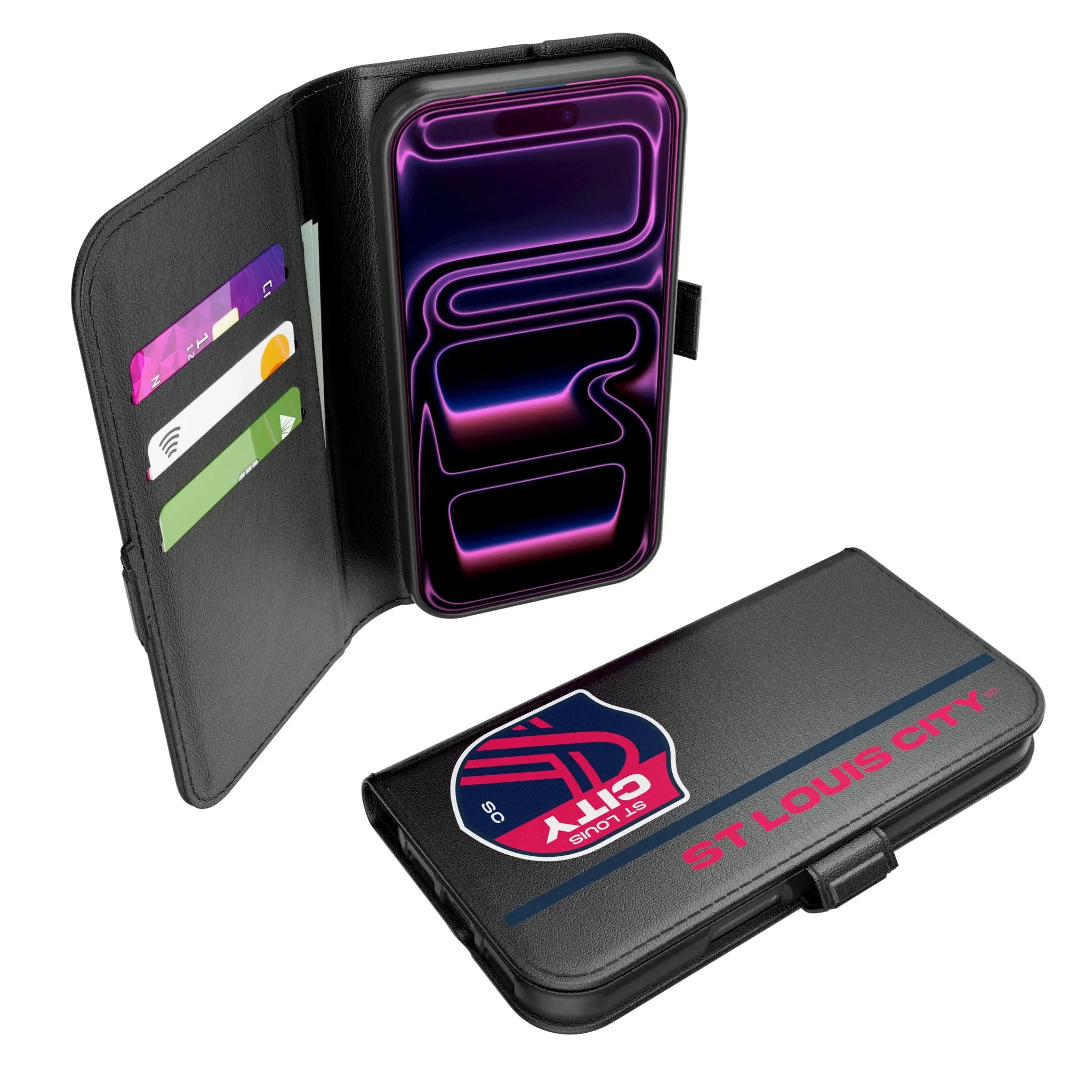 St. Louis CITY SC Sidebar iPhone Folio Phone Case for Apple iPhone#Device_iPhone 17 Pro