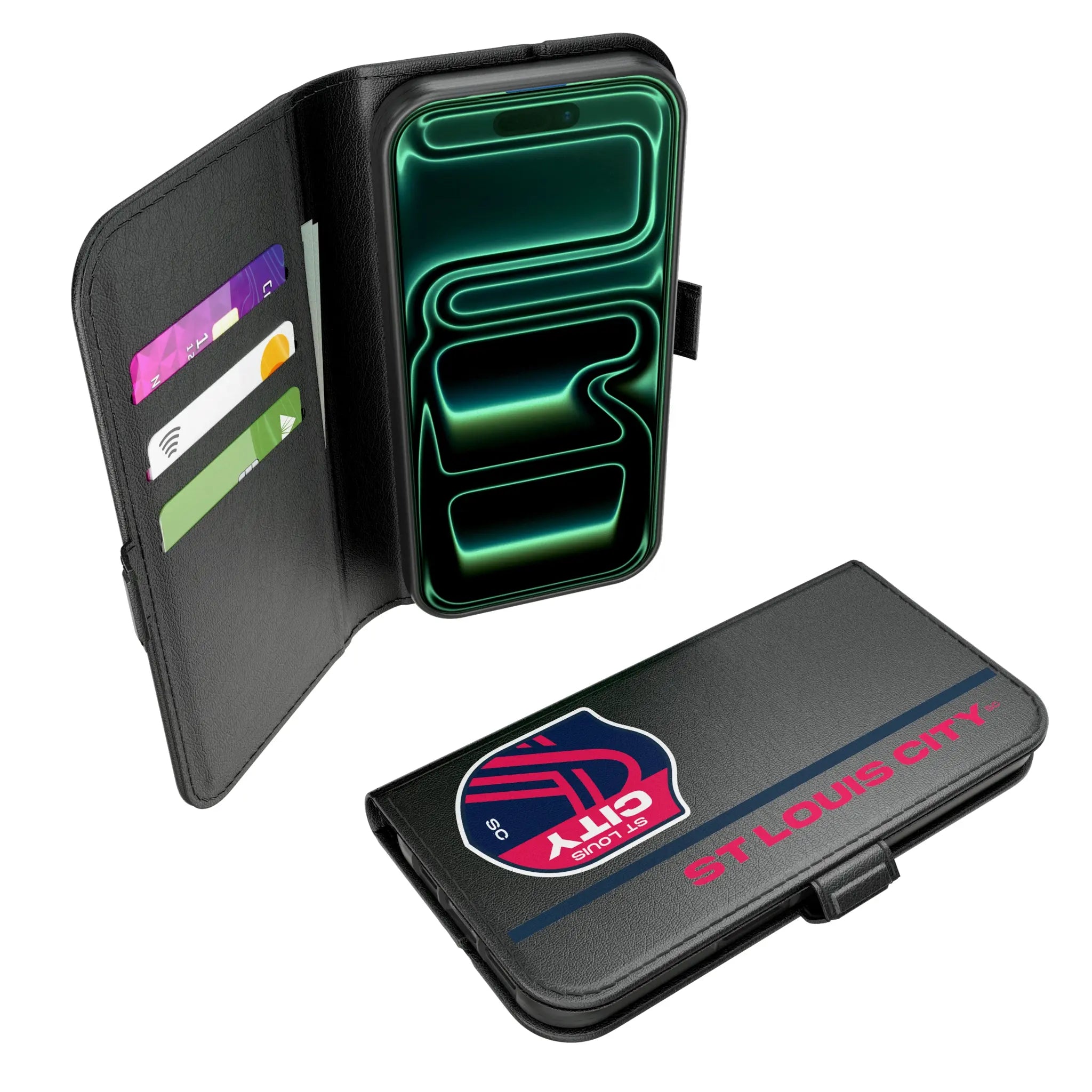 St. Louis CITY SC Sidebar iPhone Folio Phone Case for Apple iPhone#Device_iPhone 17