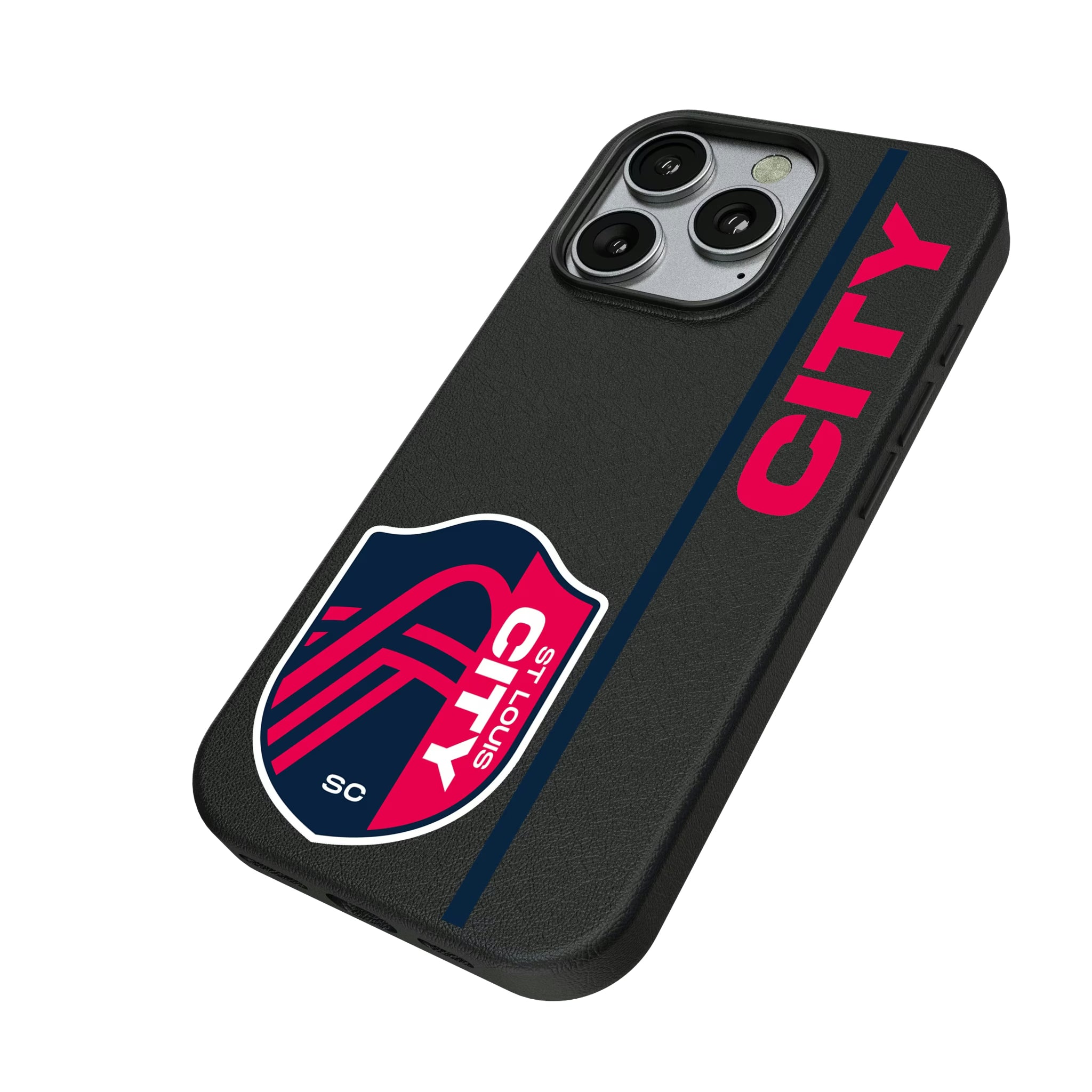 St. Louis CITY SC Sidebar iPhone MagSafe Compatible Phone Case for Apple iPhone - Isometric View
