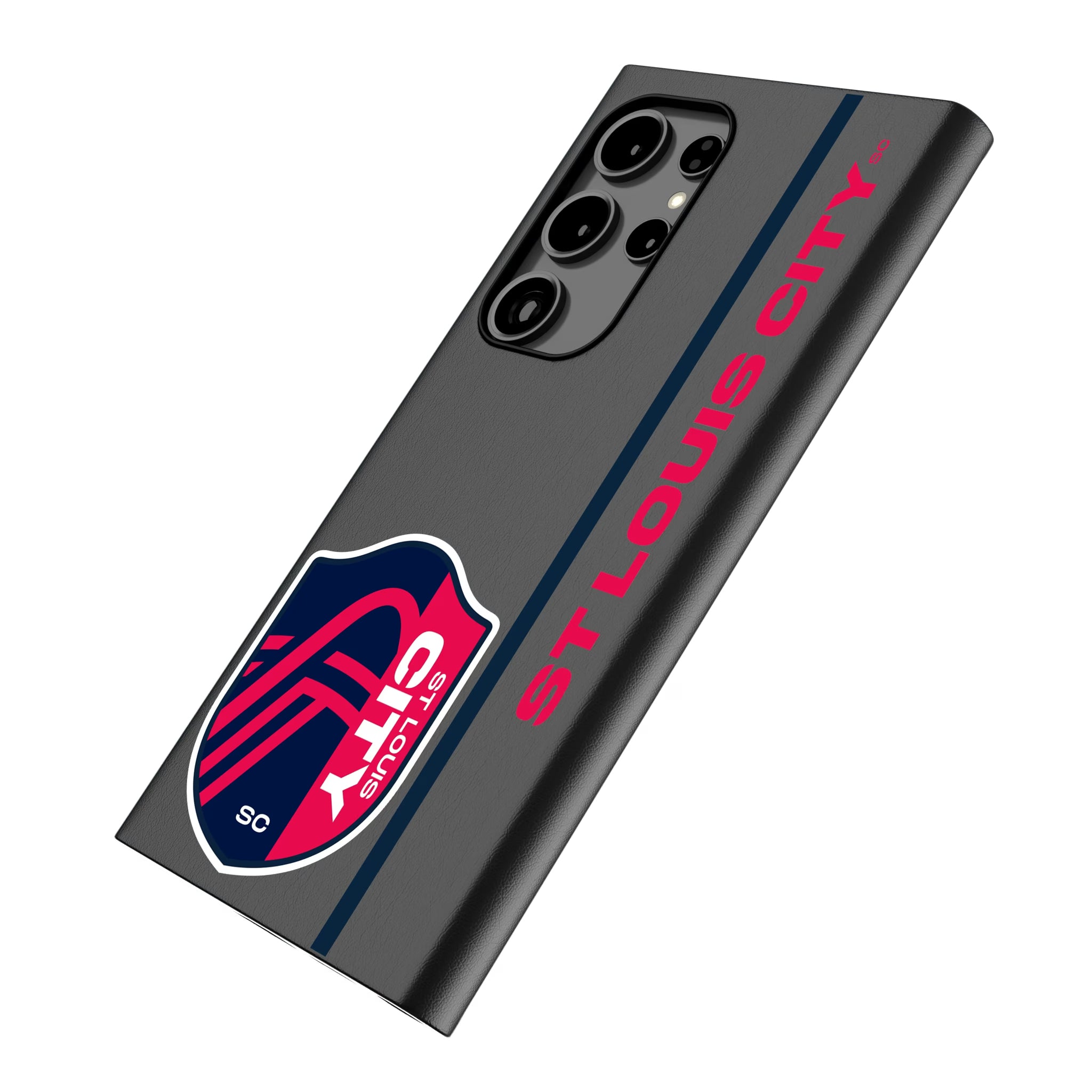 St. Louis CITY SC Sidebar Galaxy MagSafe Compatible Phone Case for Samsung Galaxy - Isometric View
