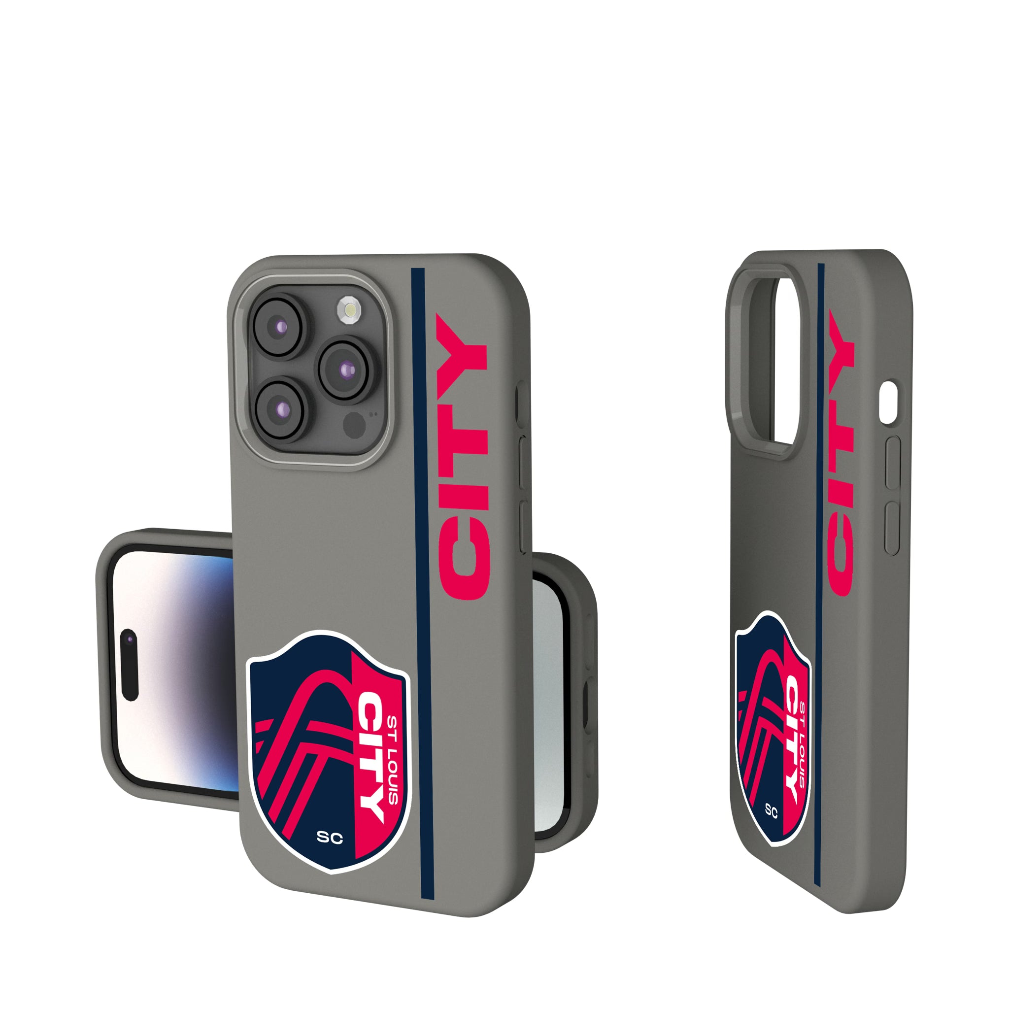 St. Louis CITY SC Sidebar iPhone Soft Touch Phone Case for Apple iPhone