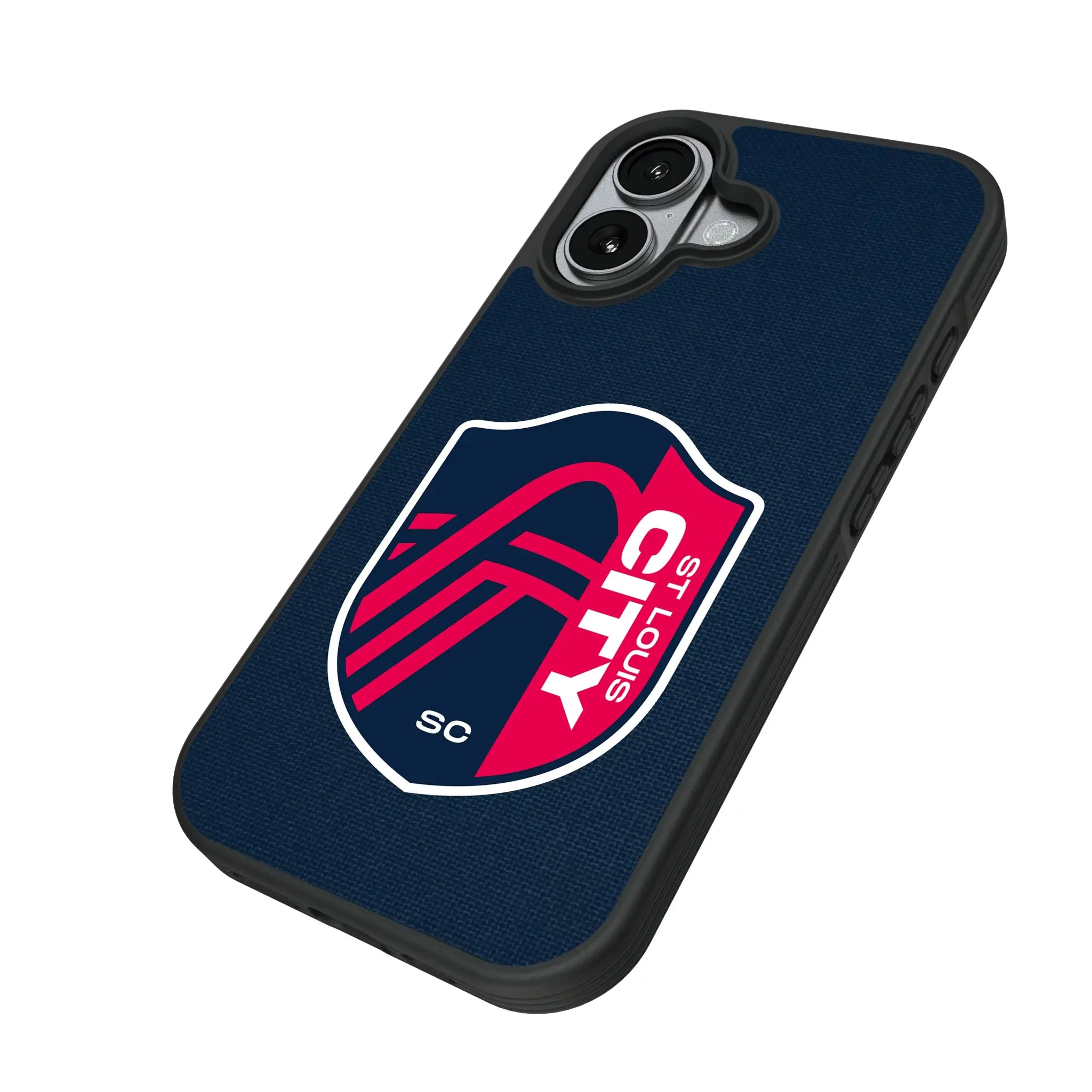 St. Louis CITY SC Solid iPhone Bump Phone Case for Apple iPhone - Isometric View#Device_iPhone 17