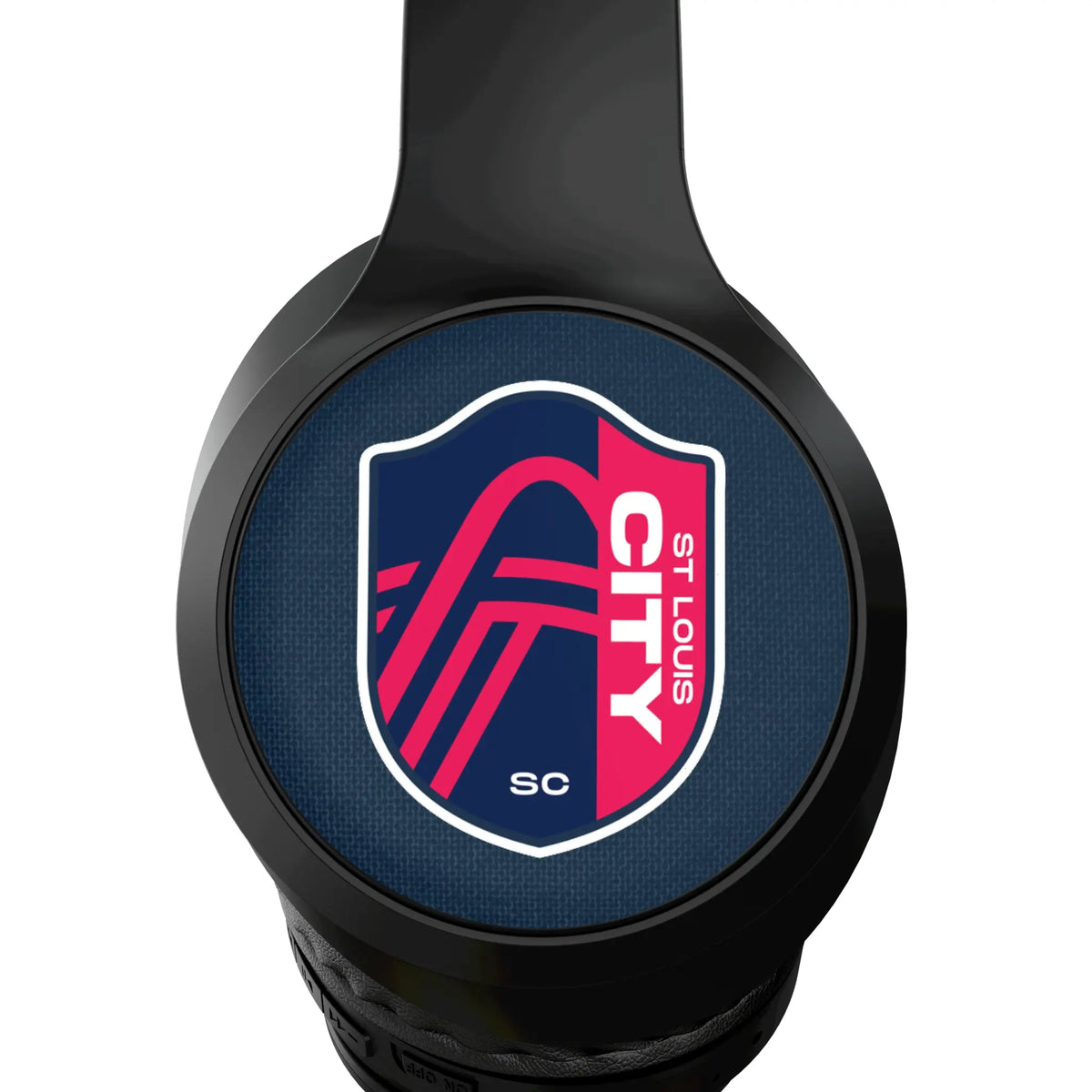 St. Louis CITY SC Solid Wireless Over-Ear Headphones With Case - Detail