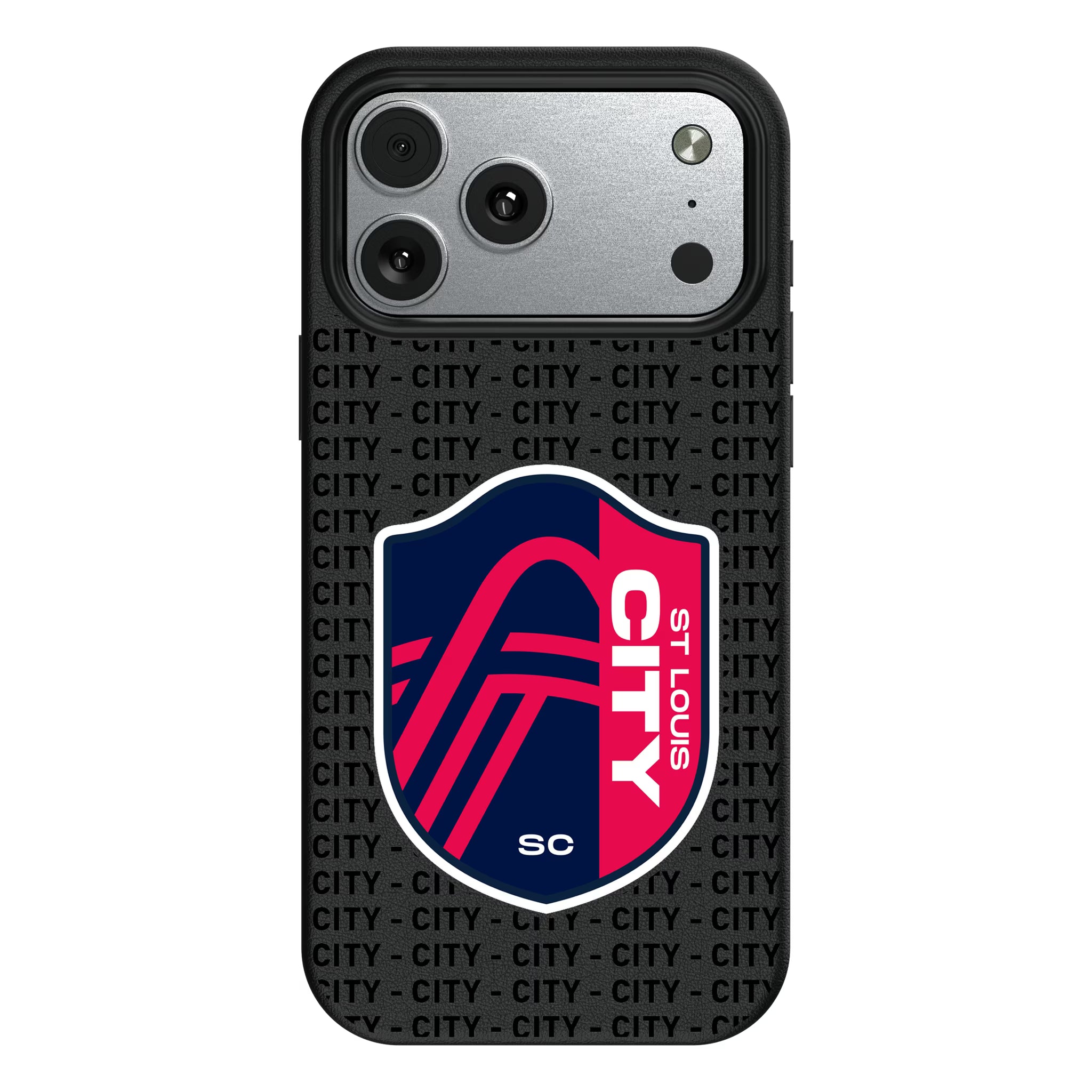 St. Louis CITY SC Text Backdrop iPhone MagSafe Compatible Phone Case for Apple iPhone#Device_iPhone 17 Pro Max