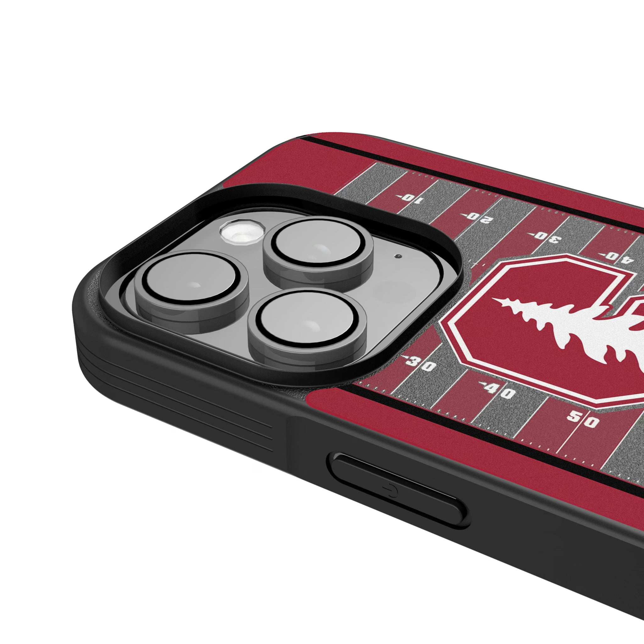 Stanford University Cardinal Field iPhone Bump Phone Case for Apple iPhone - Detail