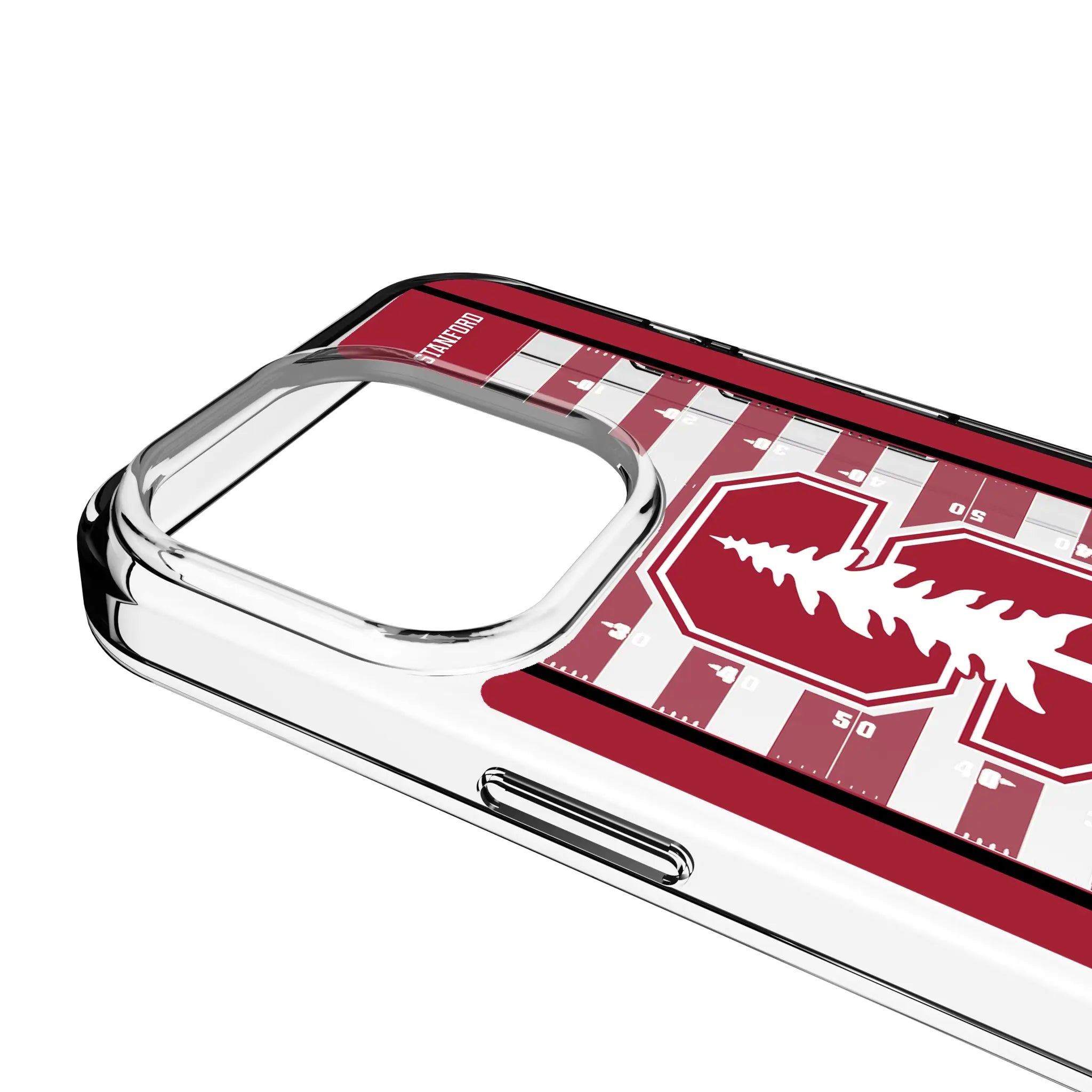Stanford University Cardinal Field iPhone Clear Phone Case for Apple iPhone - Detail