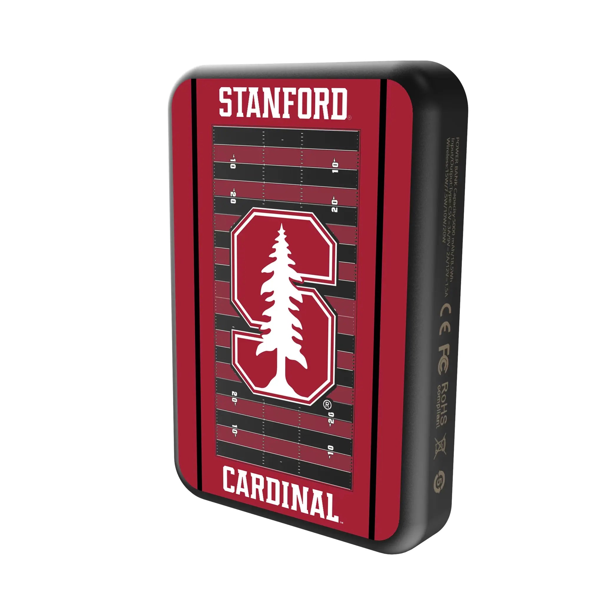 Stanford University Cardinal Field Wireless Mag Power Bank