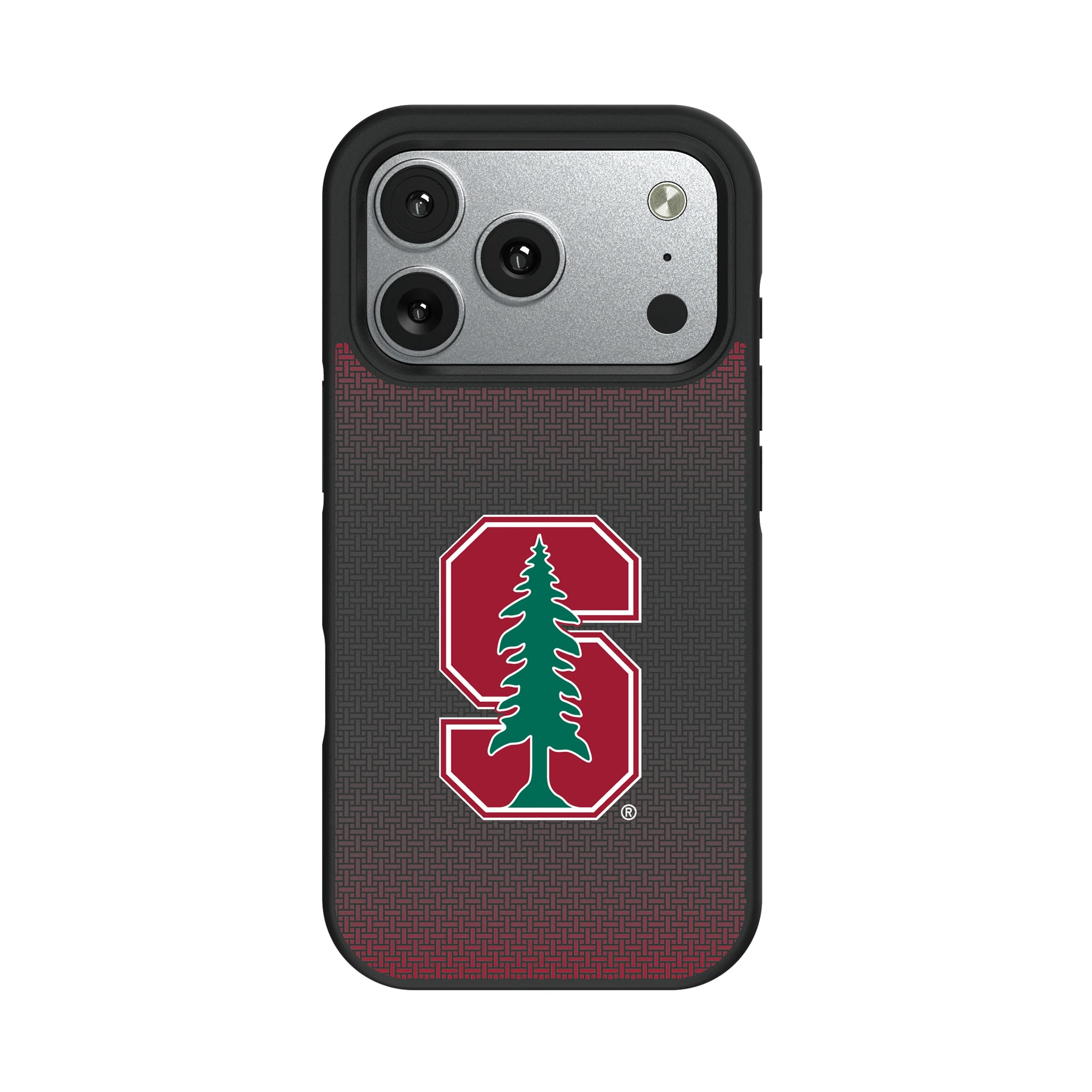 Stanford University Cardinal Linen iPhone Bump Phone Case for Apple iPhone#Device_iPhone 17 Pro