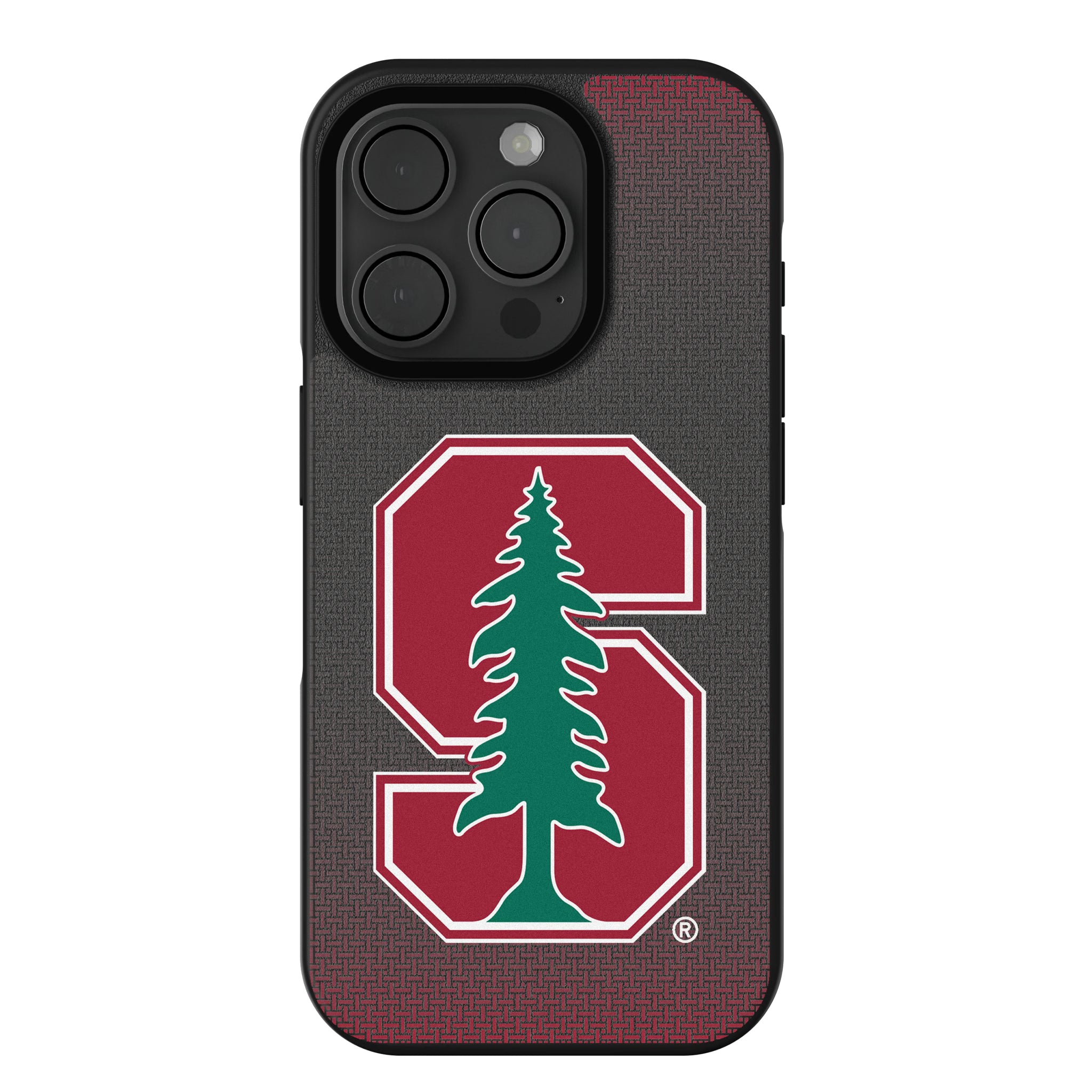 Stanford University Cardinal Linen iPhone Bump Phone Case for Apple iPhone
