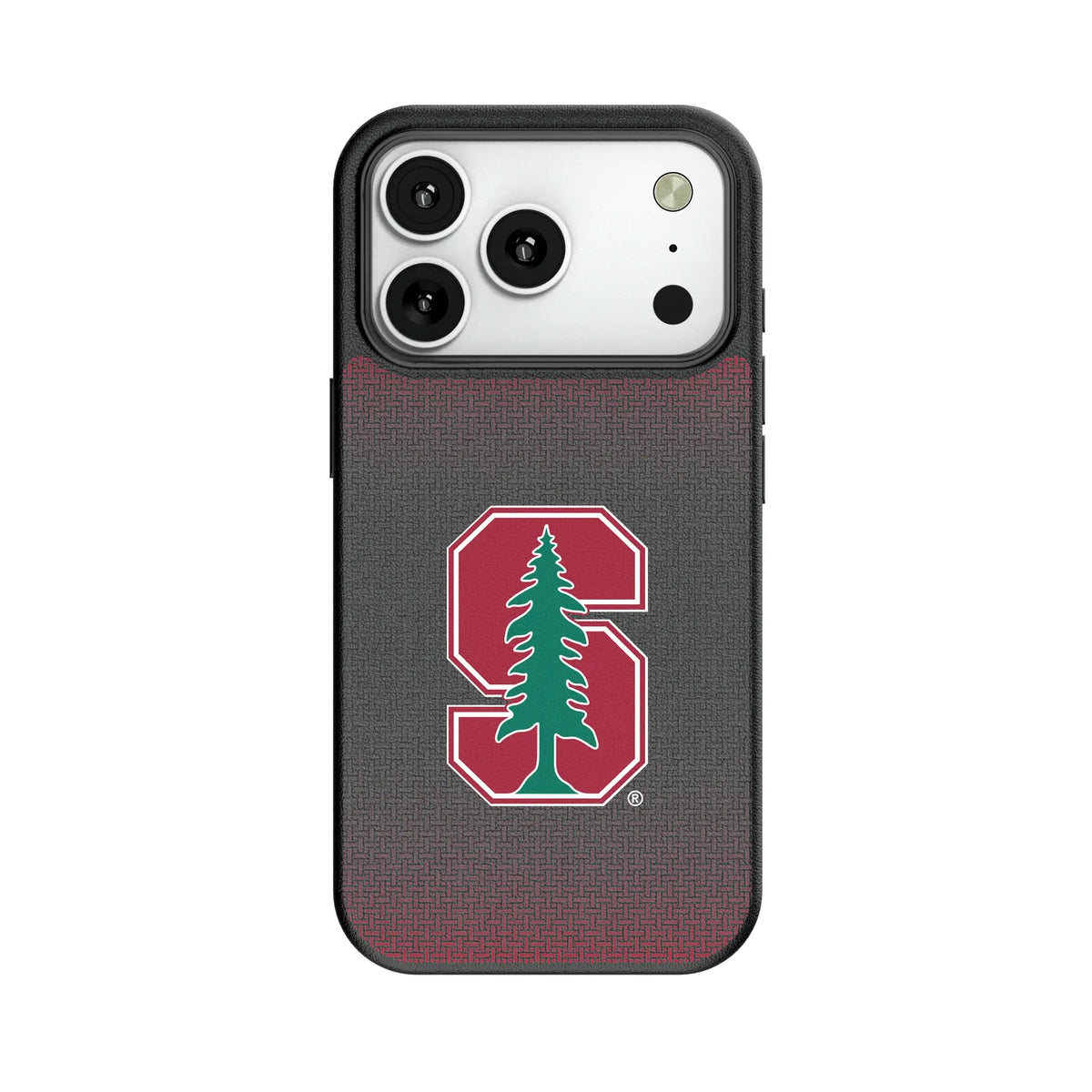 Stanford University Cardinal Linen MagSafe Compatible Phone Case for Apple iPhone