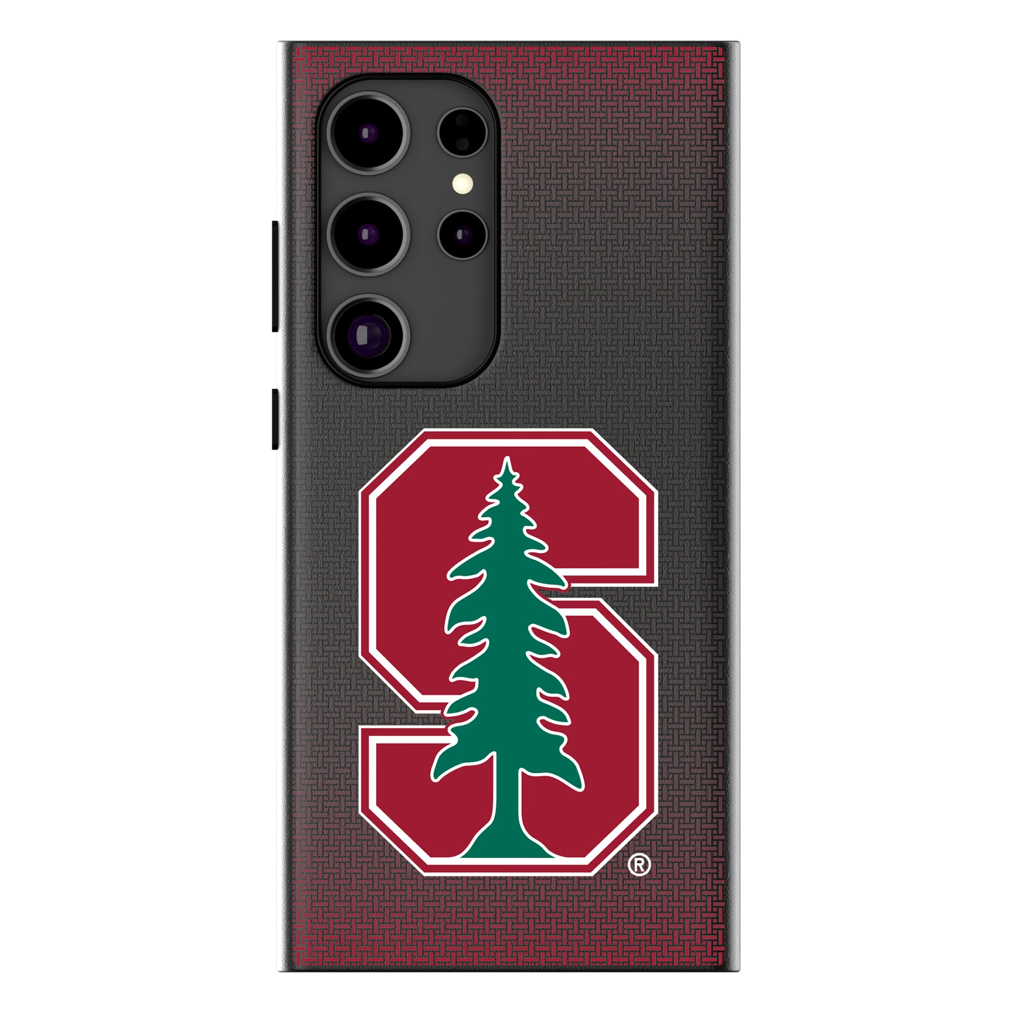 Stanford University Cardinal Linen Galaxy MagSafe Compatible Phone Case for Samsung Galaxy
